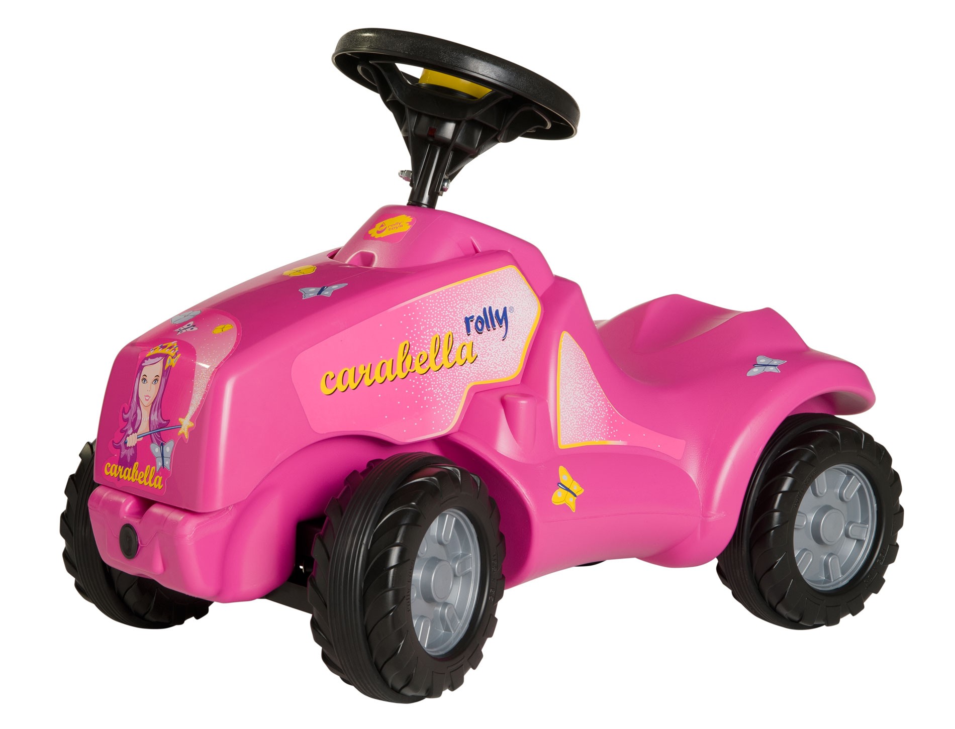 Rolly Toys MiniTrac Pink Princess Carabella with Opening Bonnet