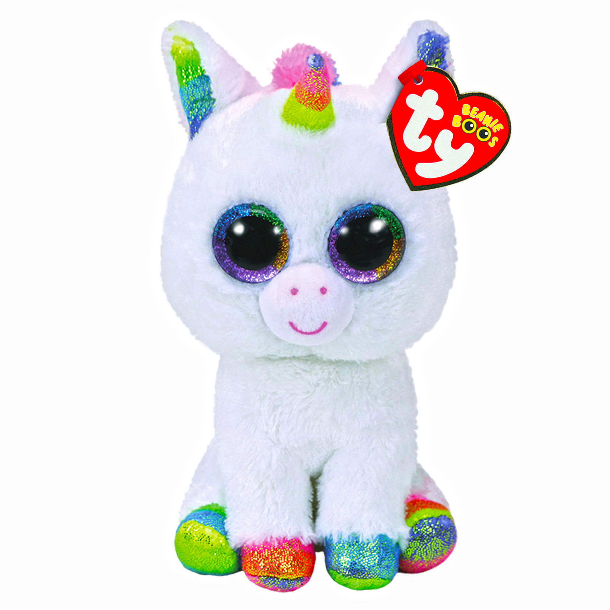 Ty Beanie Boo Medium Pixy The Unicorn Plush Toy | Claire's US