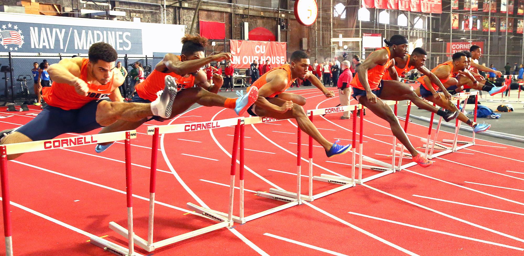 Track Closes Indoor Regular Season at Cornell - Syracuse University