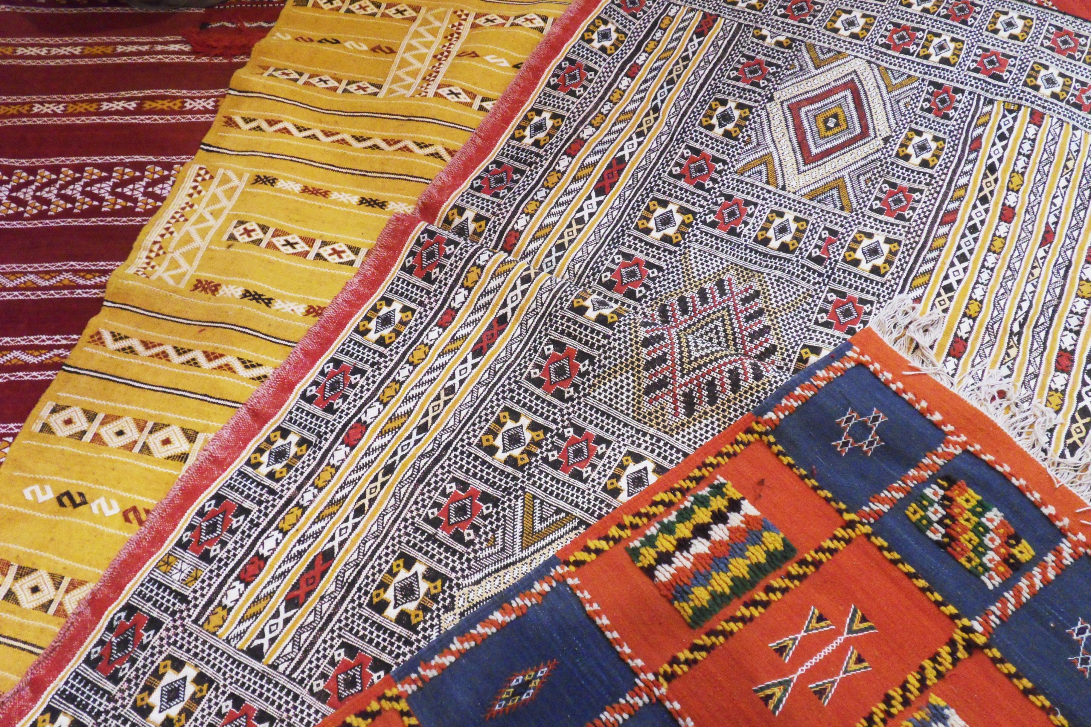 Traditional berber carpets photo