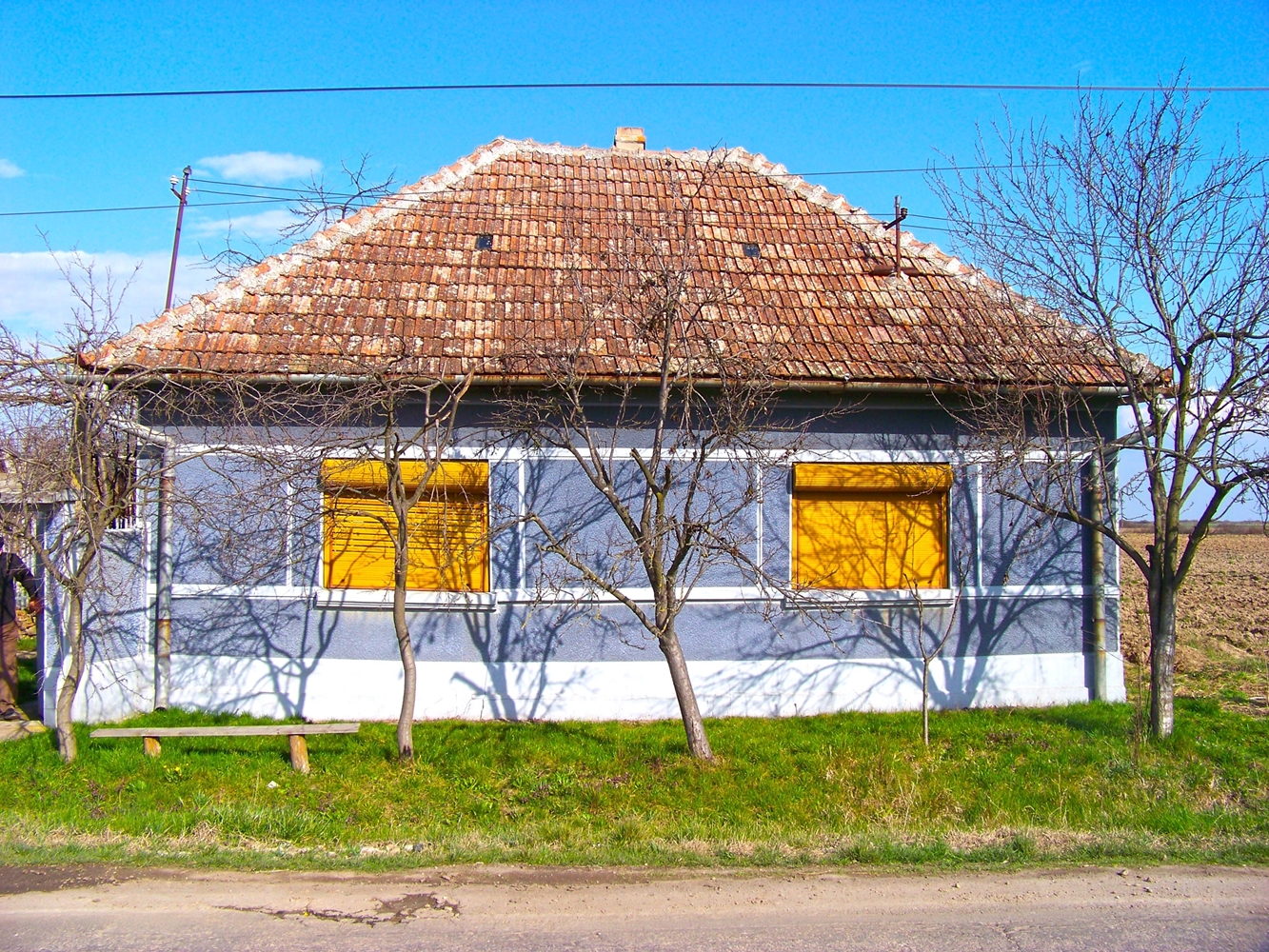 Traditional house from romania photo