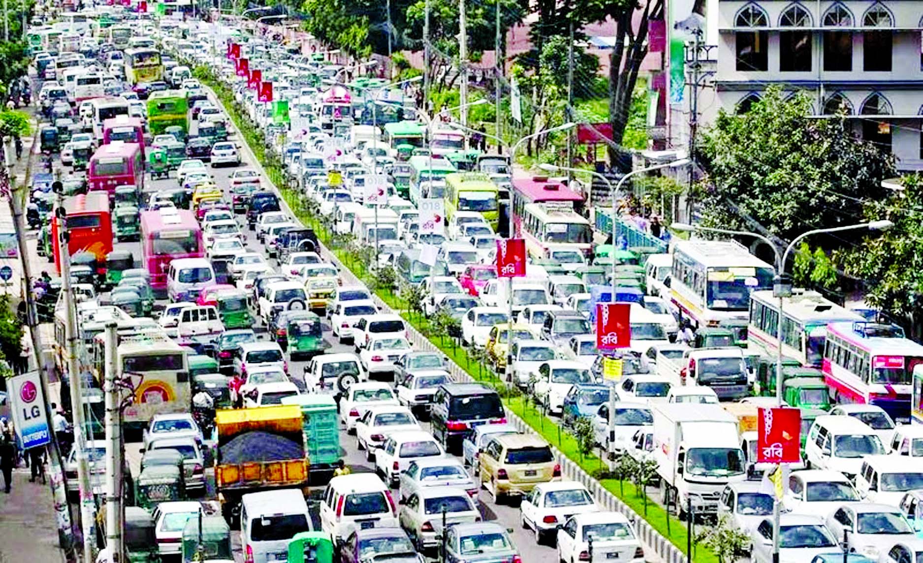 Traffic congestion in Dhaka city and its economic impact - The New ...