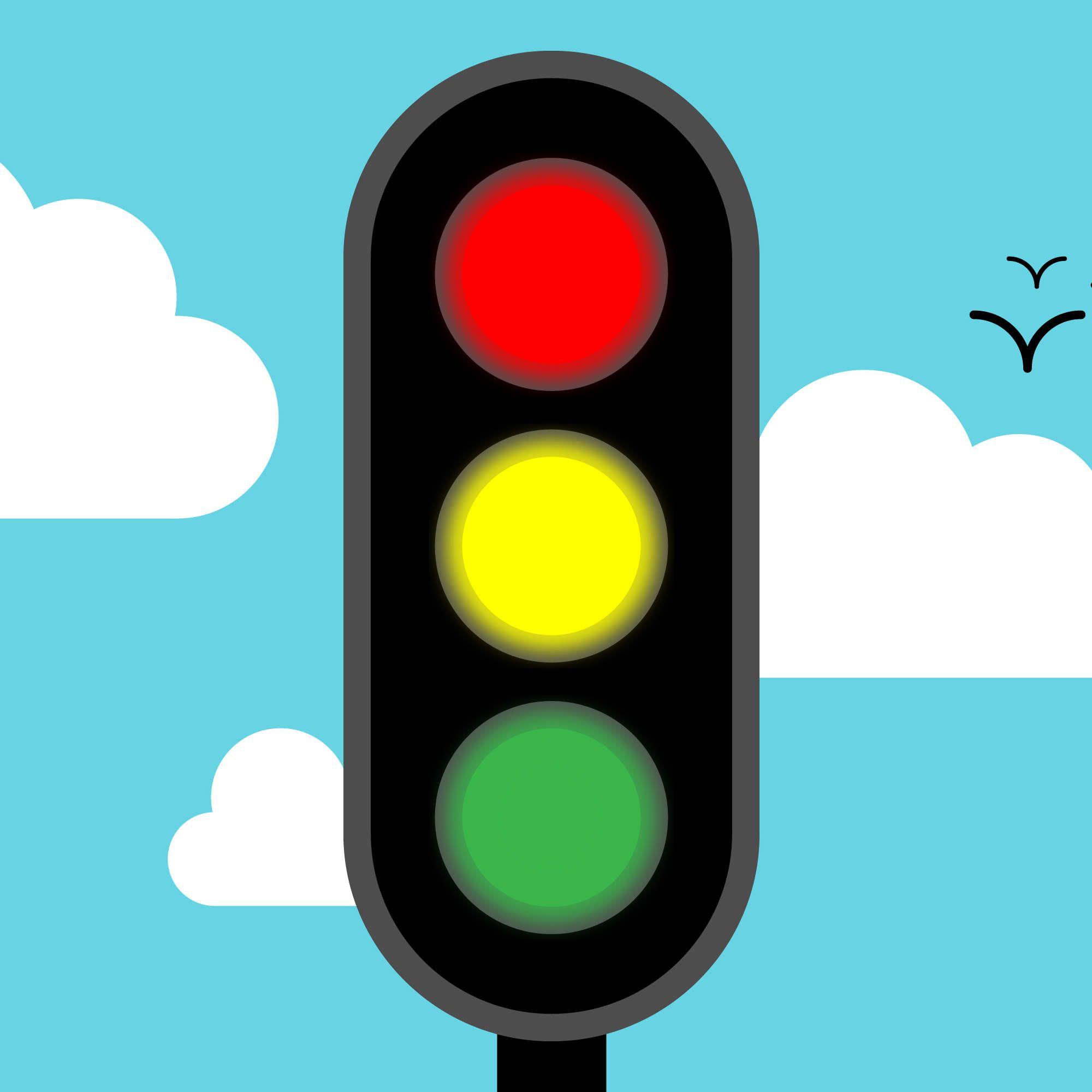 The Reason Traffic Lights Are Red, Yellow, and Green | Traffic light ...