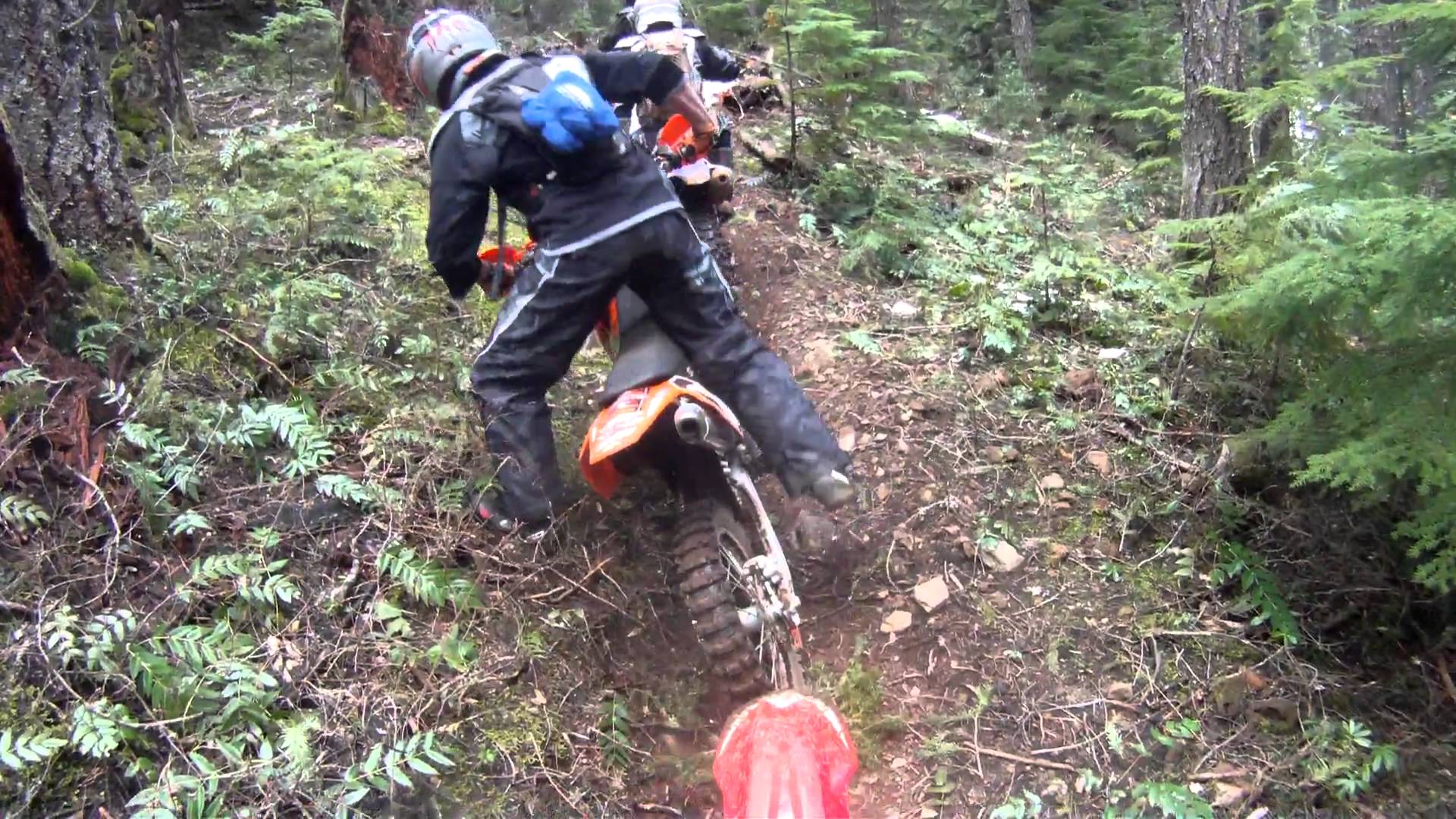 Hood River dirt bike trail ride 4/30/2011- Post Canyon Trail 170 ...