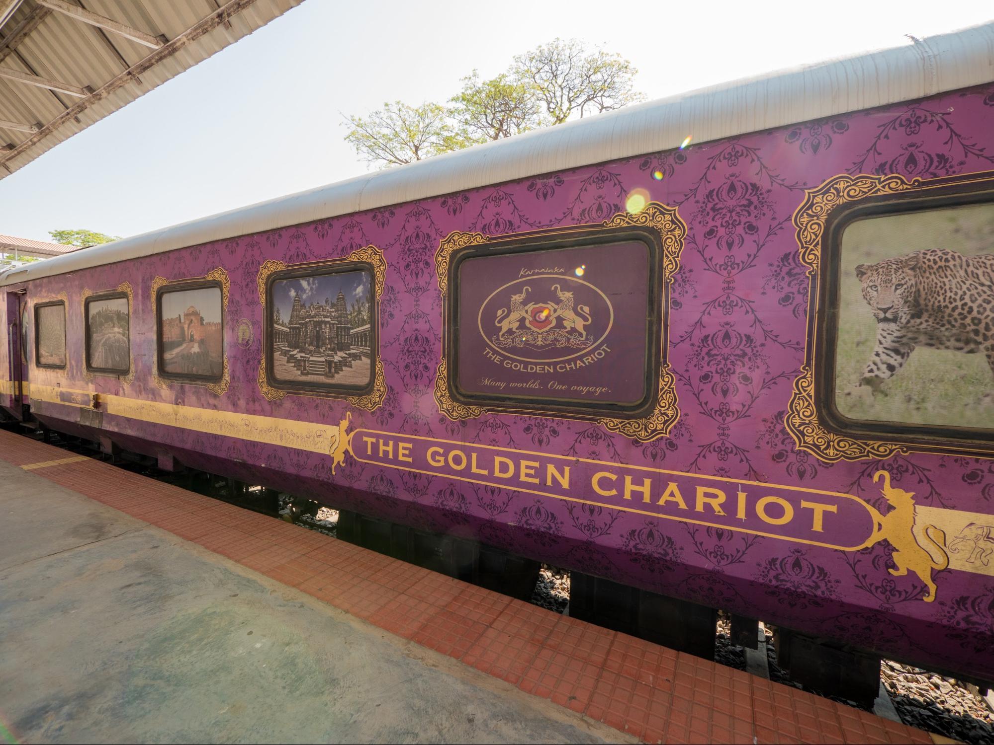 Golden Chariot Train review, the only luxury train in South India