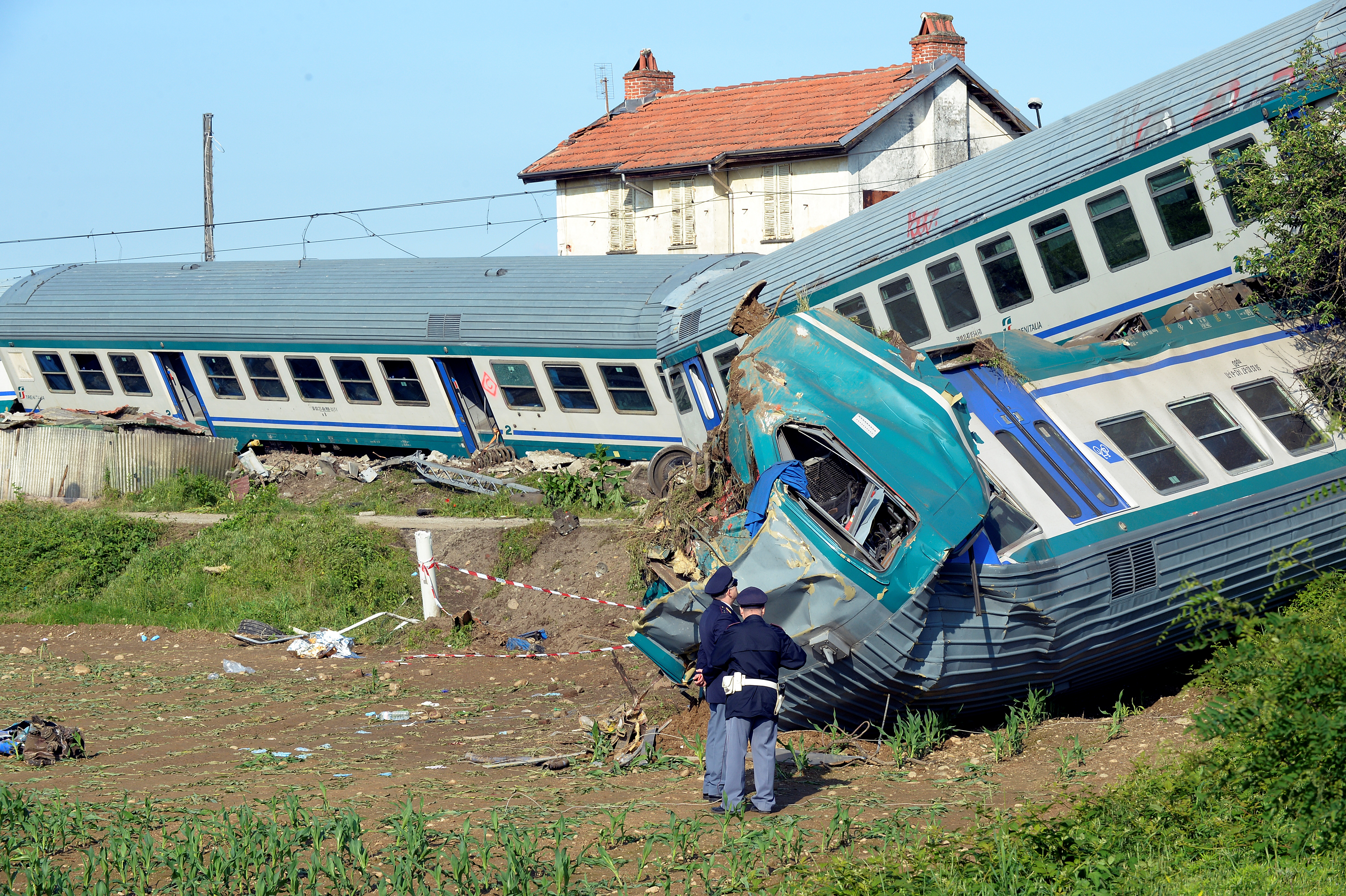 Train Crash in Northern Italy Leaves 2 Dead, 18 Injured | Time
