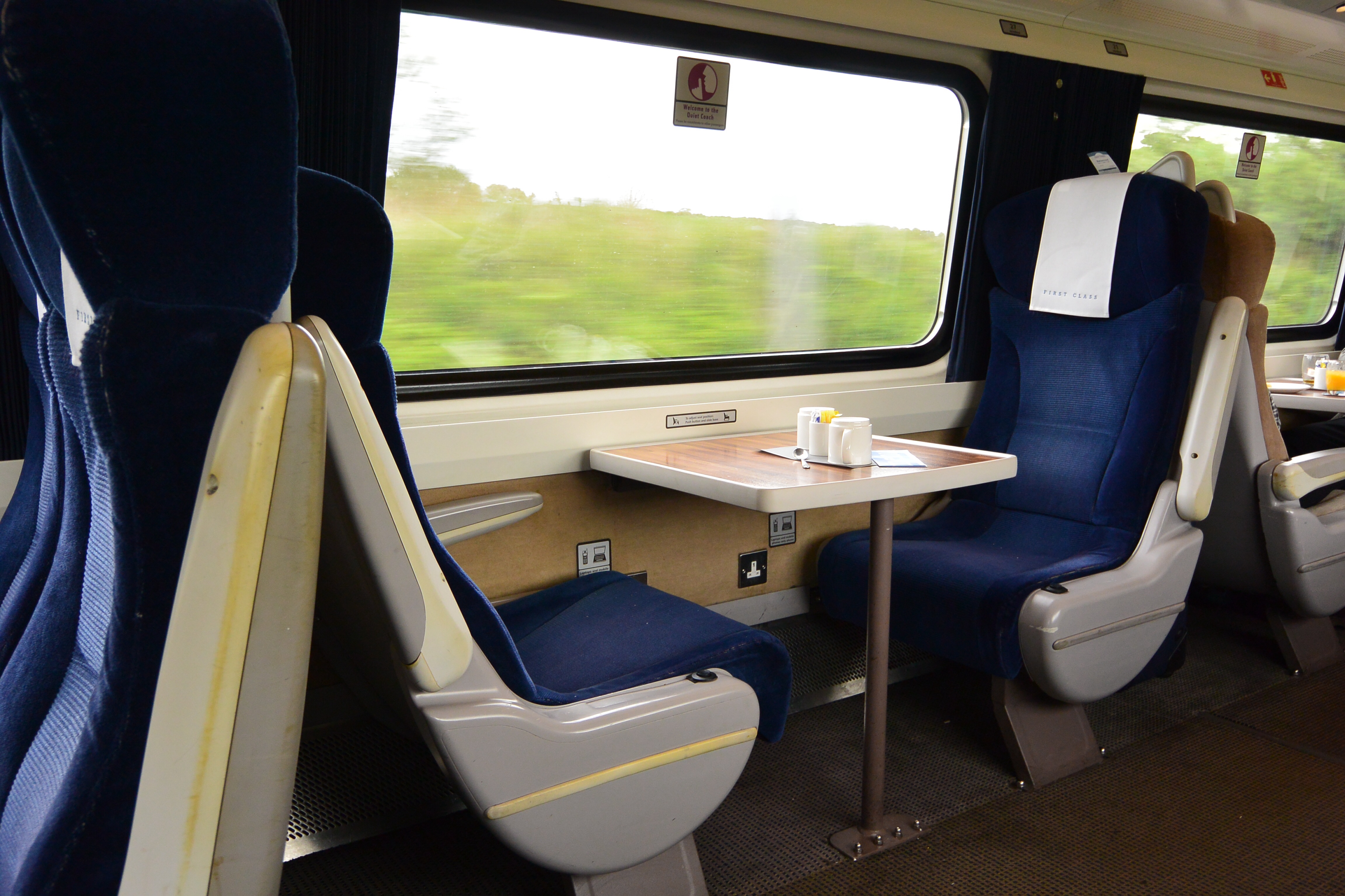 train seating | The Bent Page