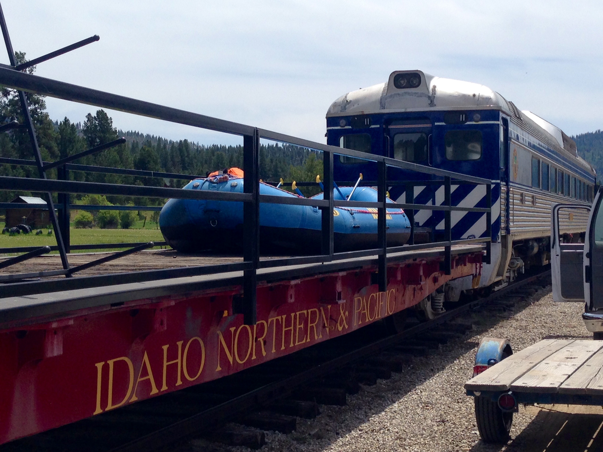 Family-owned train service offers a ride for your raft – Idaho ...