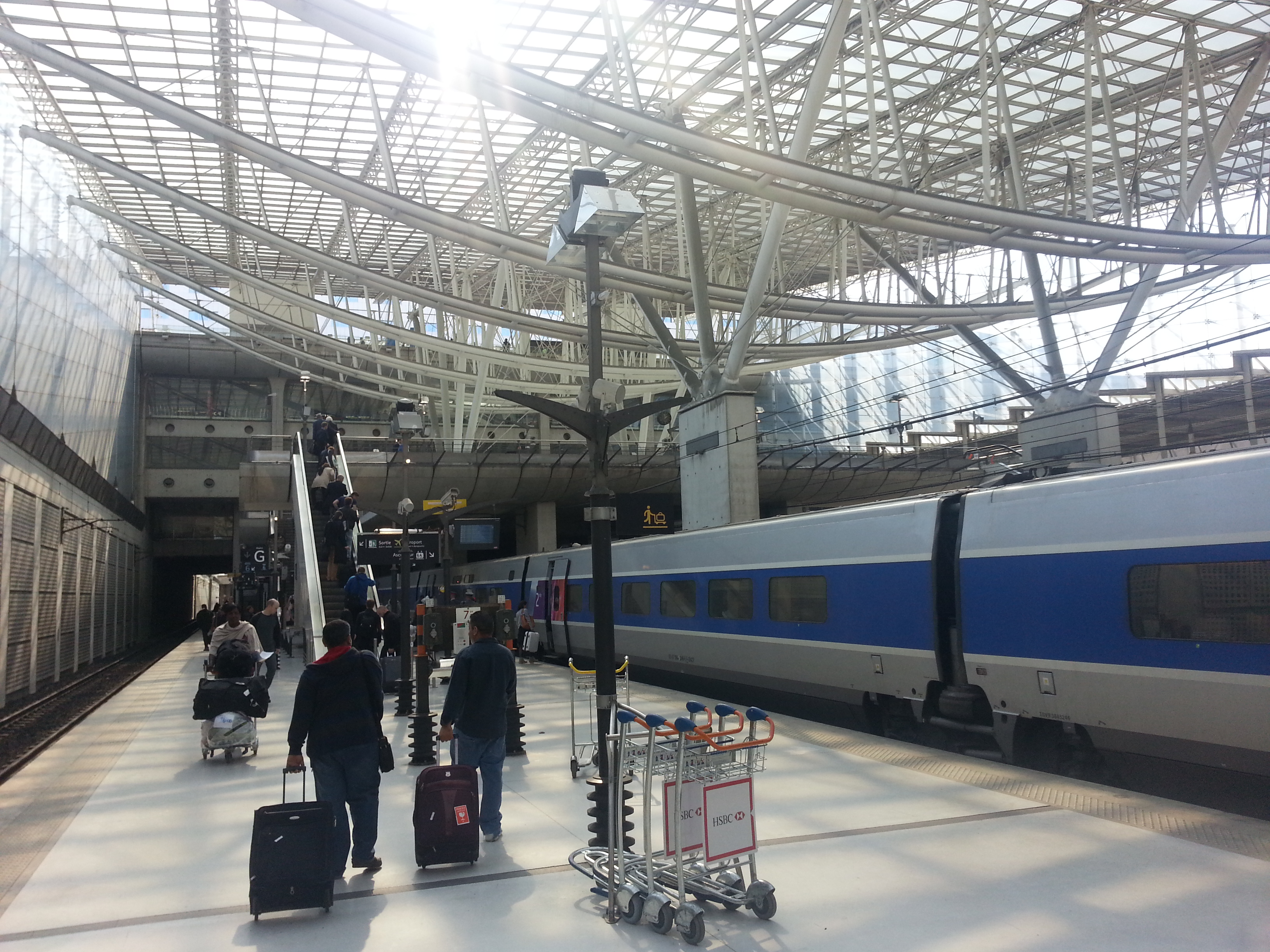 Paris Charles de Gaulle Airport Train Station – CDG TGV ...