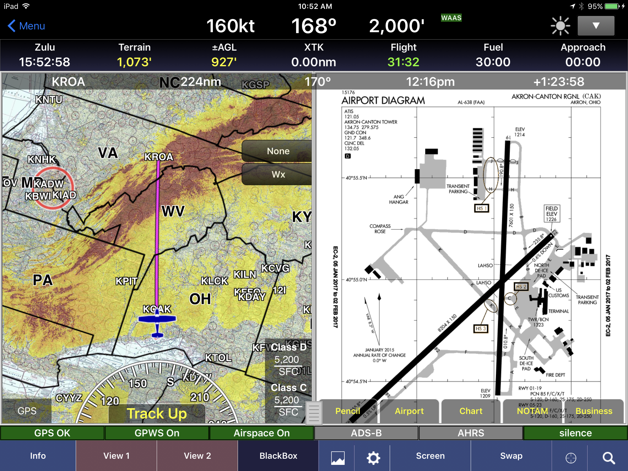 WingX Pro tip: customizing the moving map window layouts - iPad ...