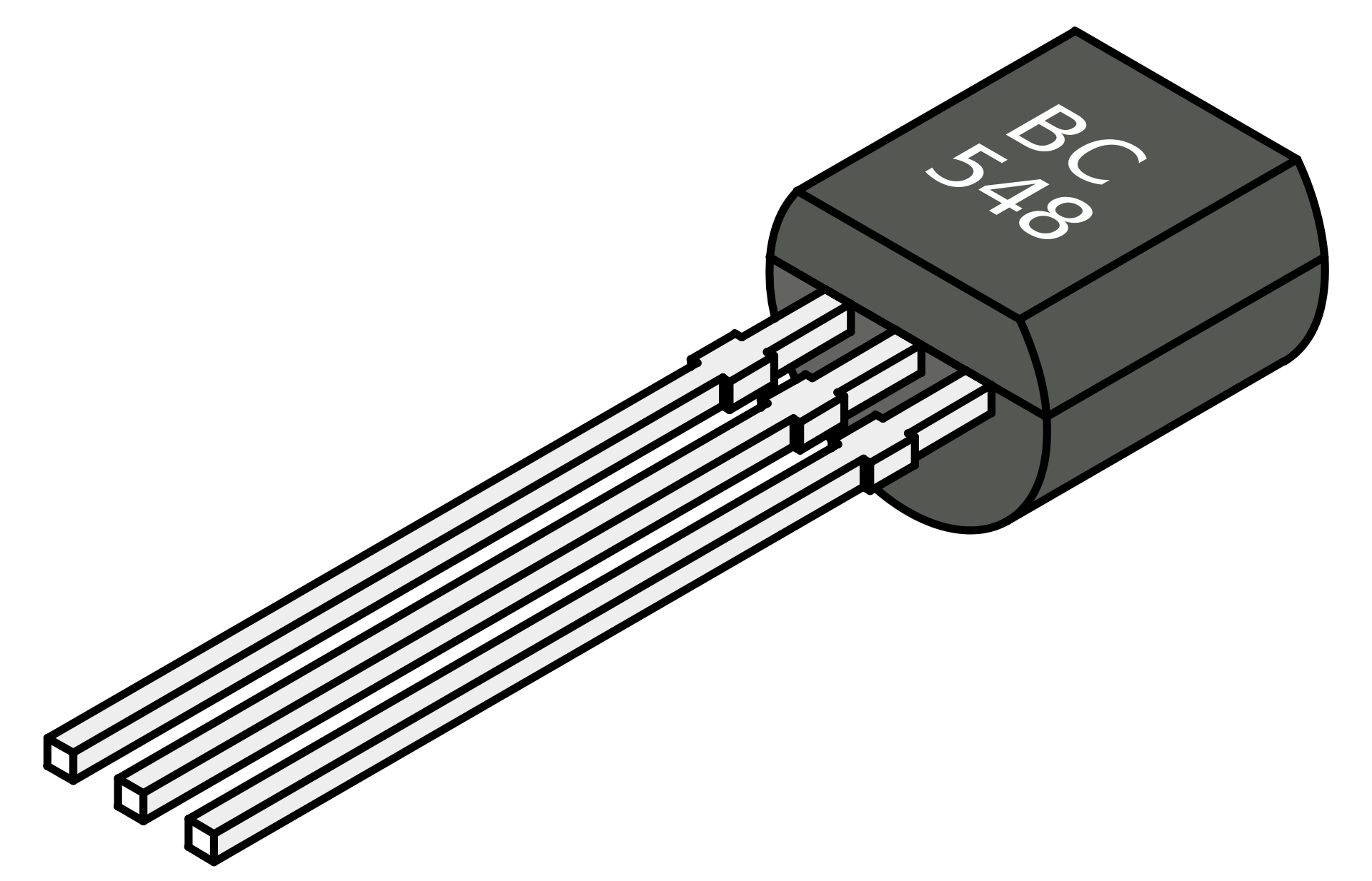 10 Pcs BC547 NPN Transistor Lot – GaffarMart