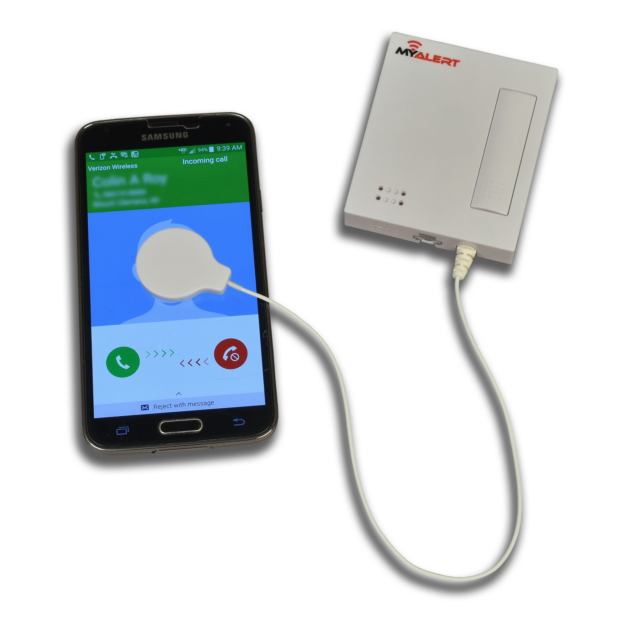 MyAlert™ Wireless Smart Phone Transmitter - Silent Call ...