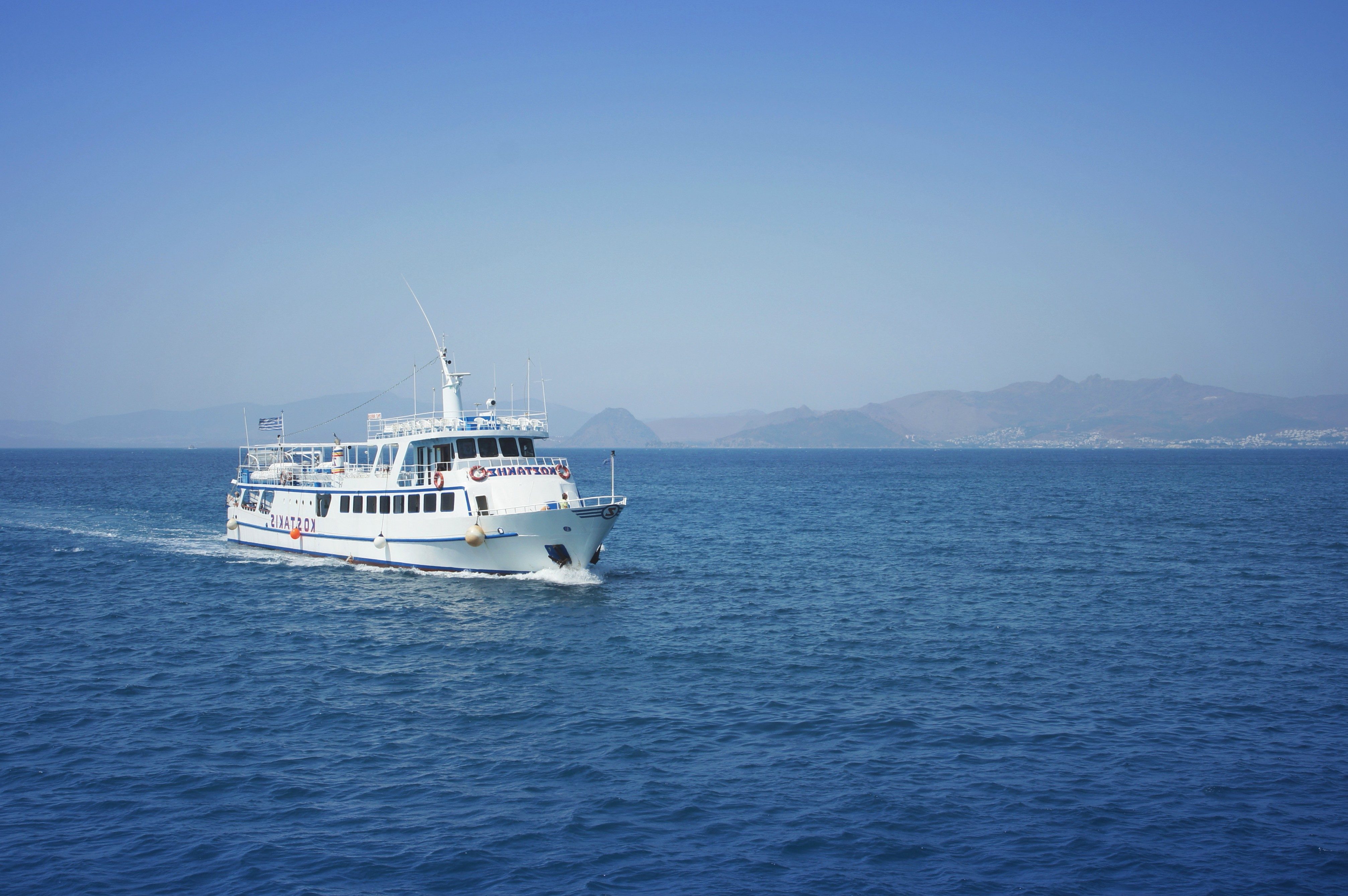 Free picture: Greece, ship, passenger boat, ferry boat, sea, travel ...