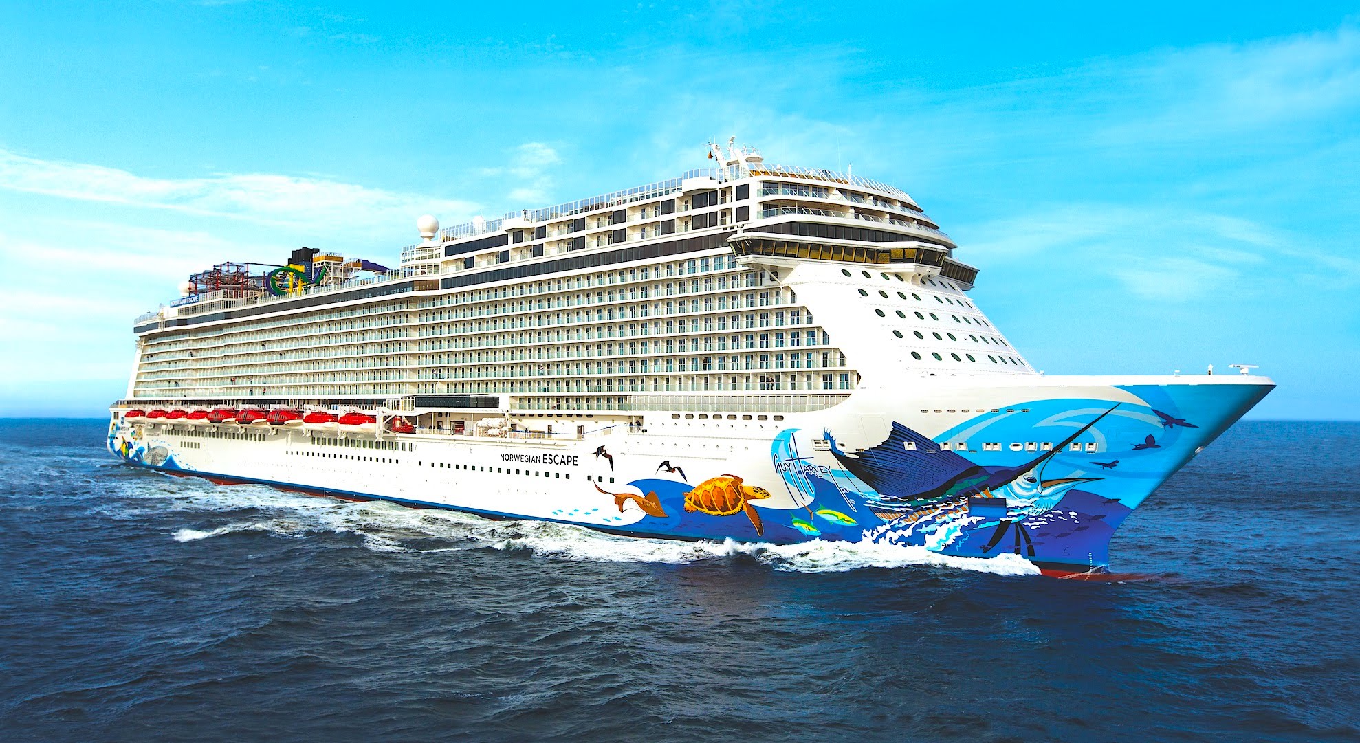 Norwegian Escape TOUR & cruise ship REVIEW decks and cabins ...