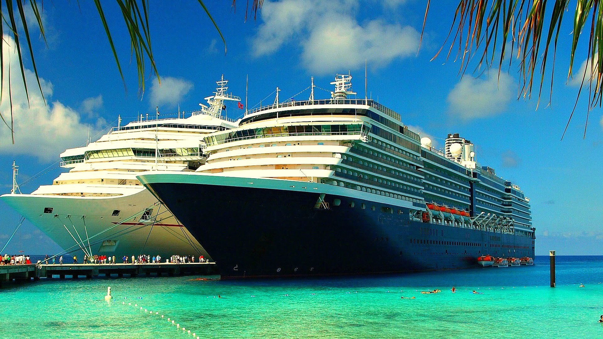 TOP 5 Largest CRUISE SHIPS in The World. WORLD'S BIGGEST PASSENGER ...