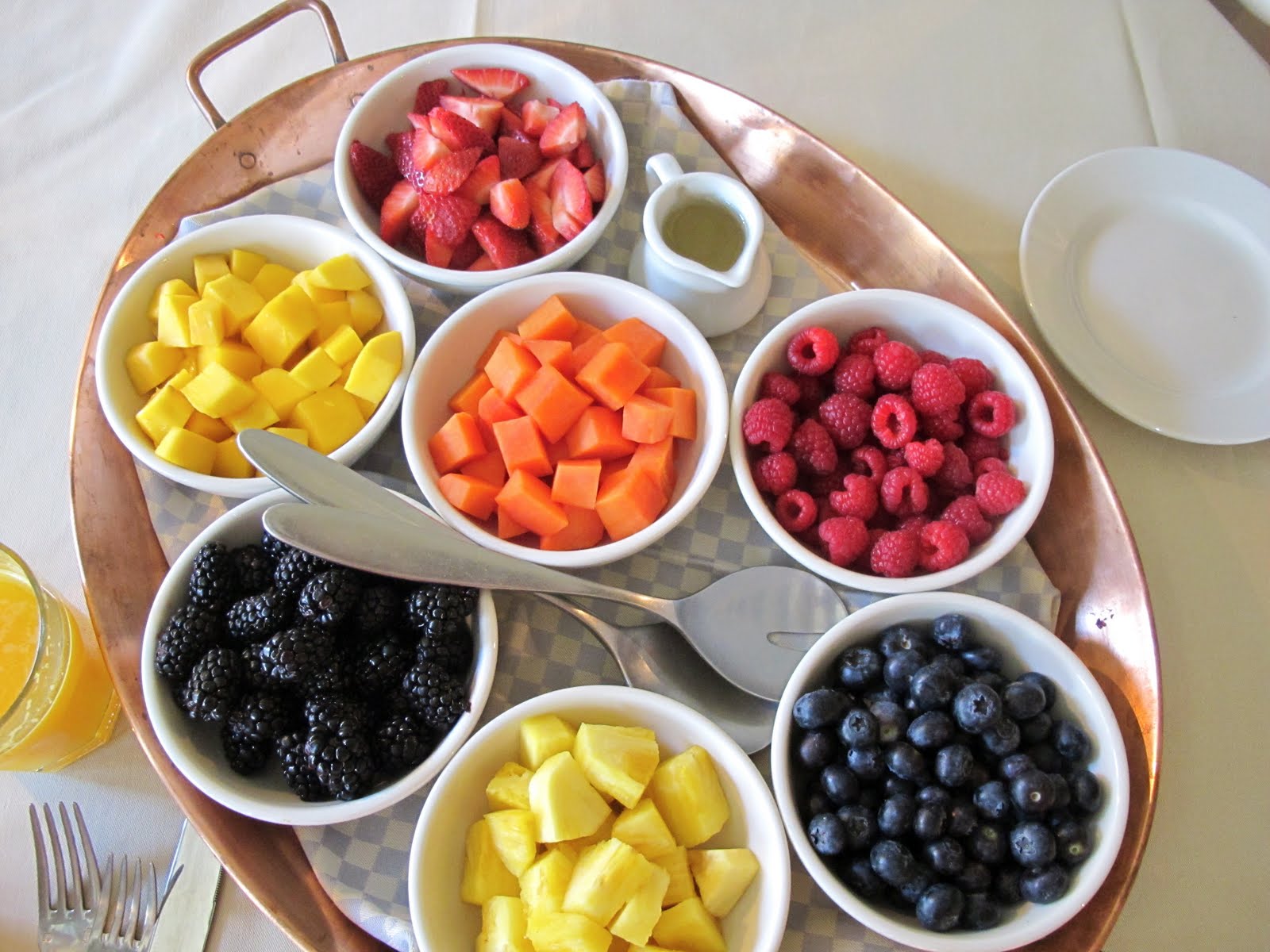 Jenny Steffens Hobick: Morning Fruit Tray for Breakfast | Weekend Guests