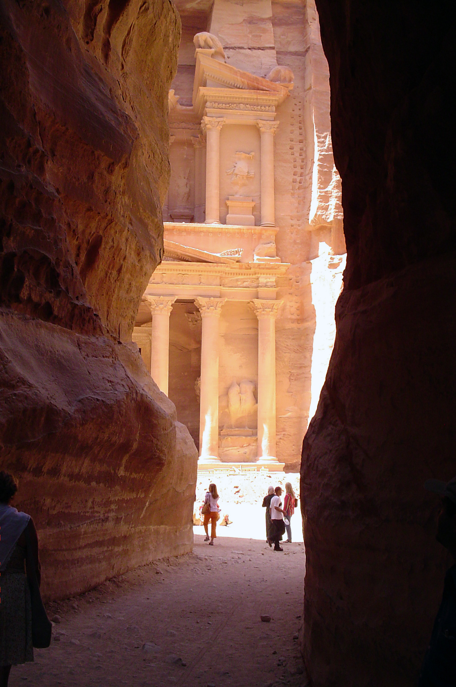 Treasury at Petra, Bspo06, Column, Columns, Desert, HQ Photo