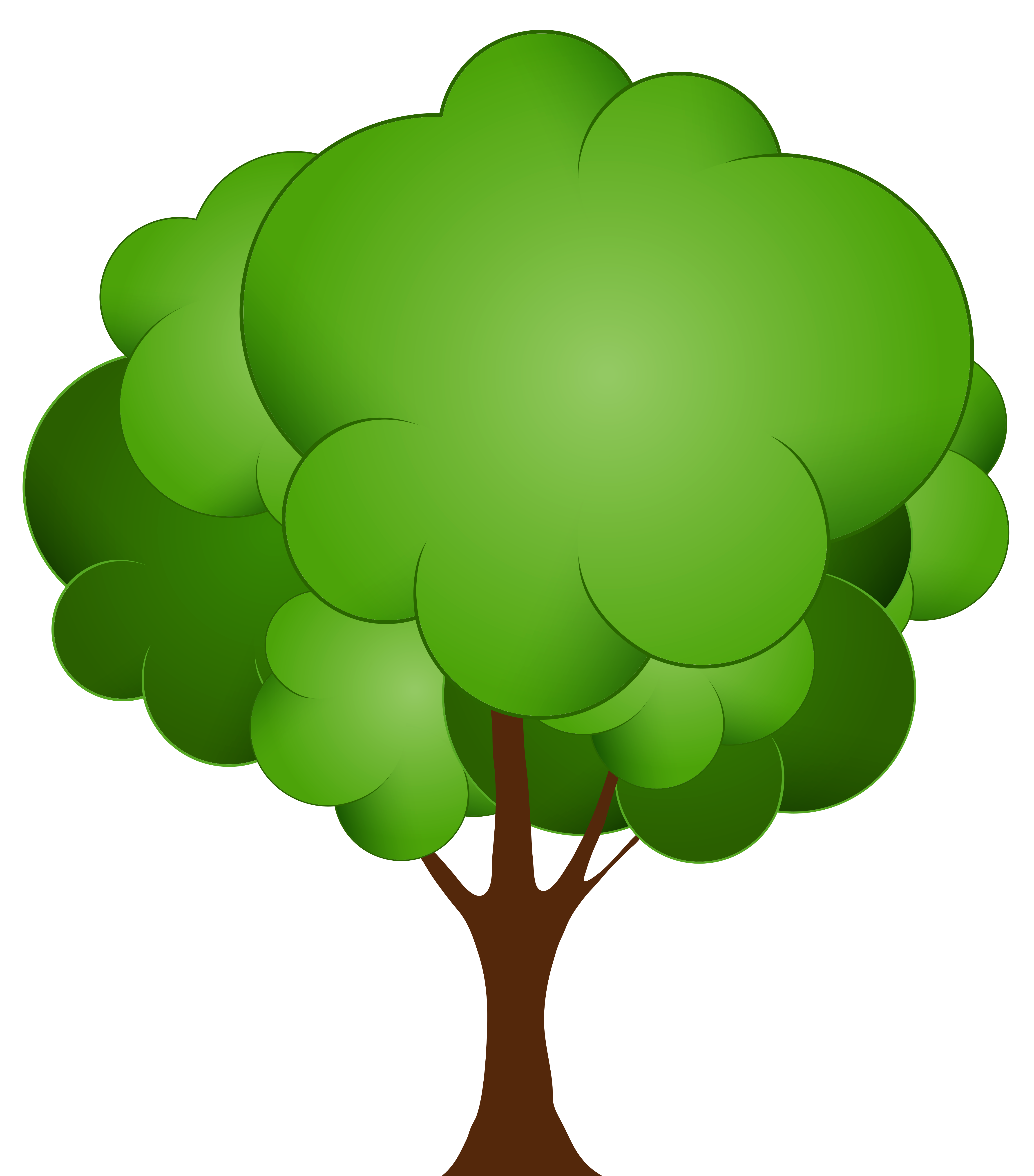 Green Tree PNG Clip Art - Best WEB Clipart