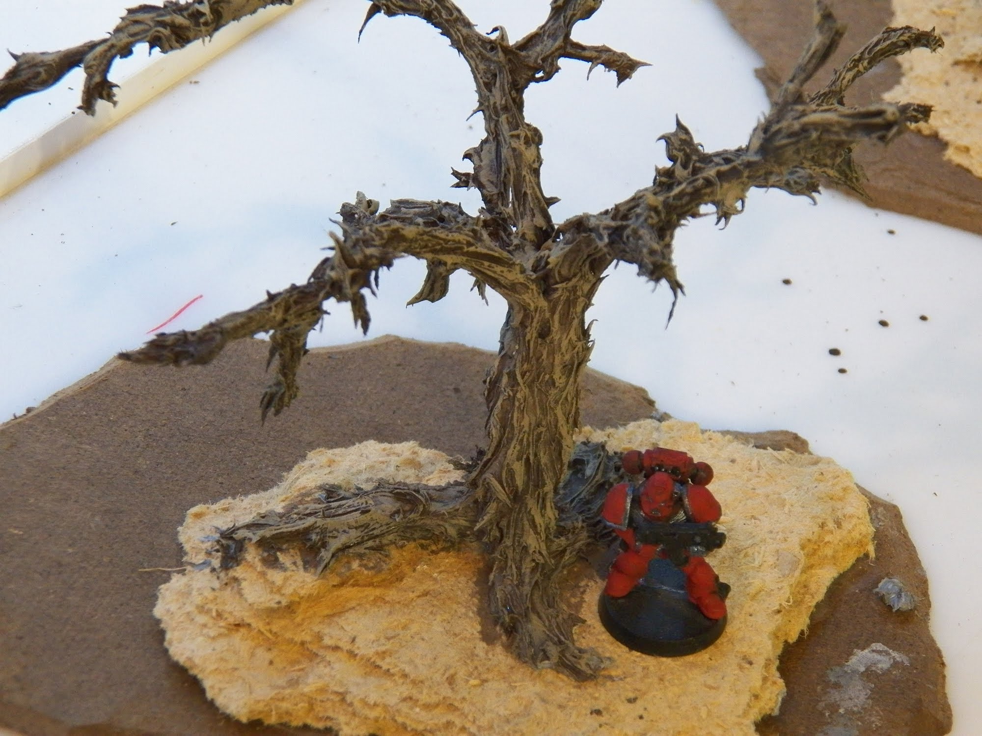 Miniature Terrain Tutorial: how to make a dead tree (part 1) - YouTube