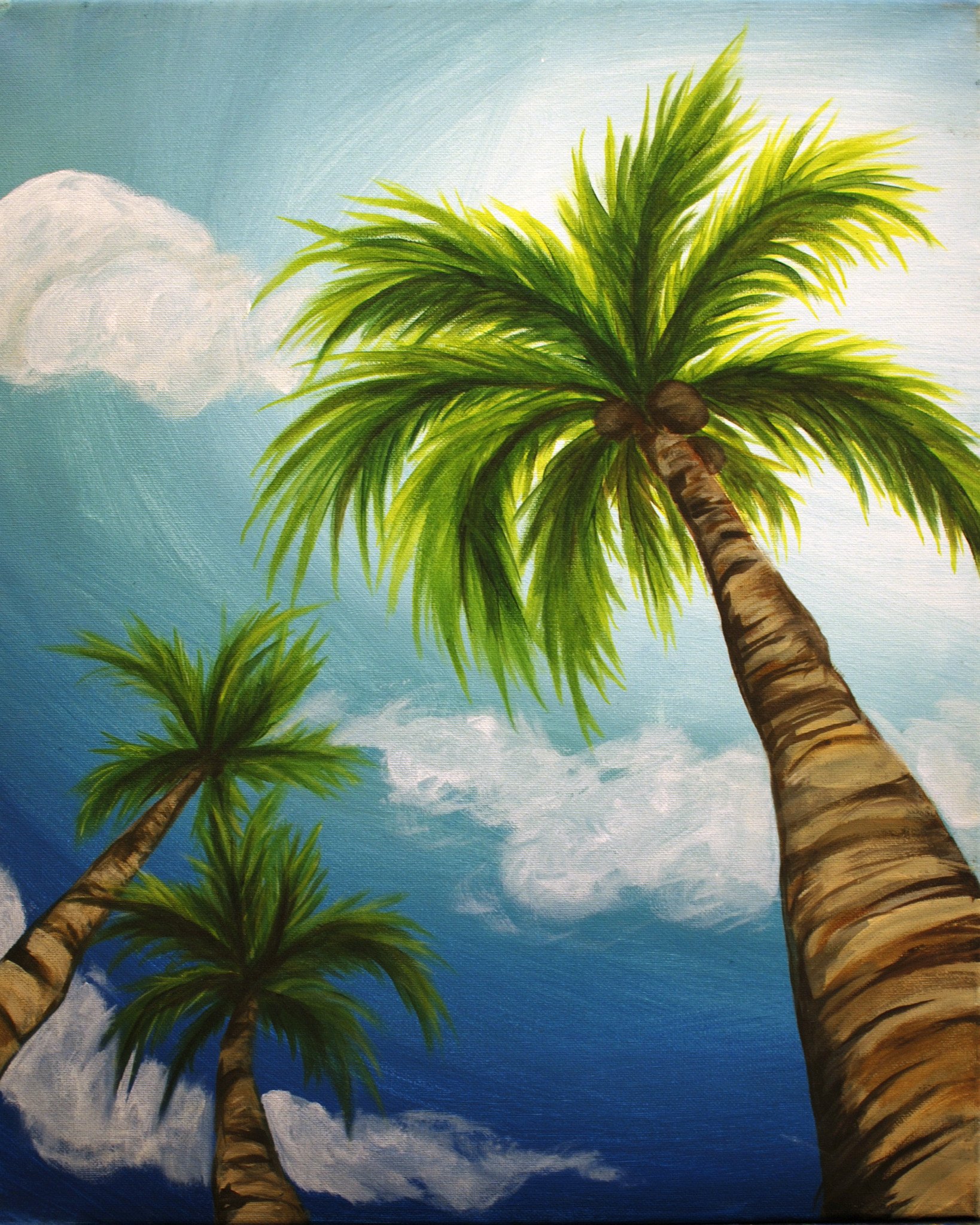 Paint Date: Pretty Palms