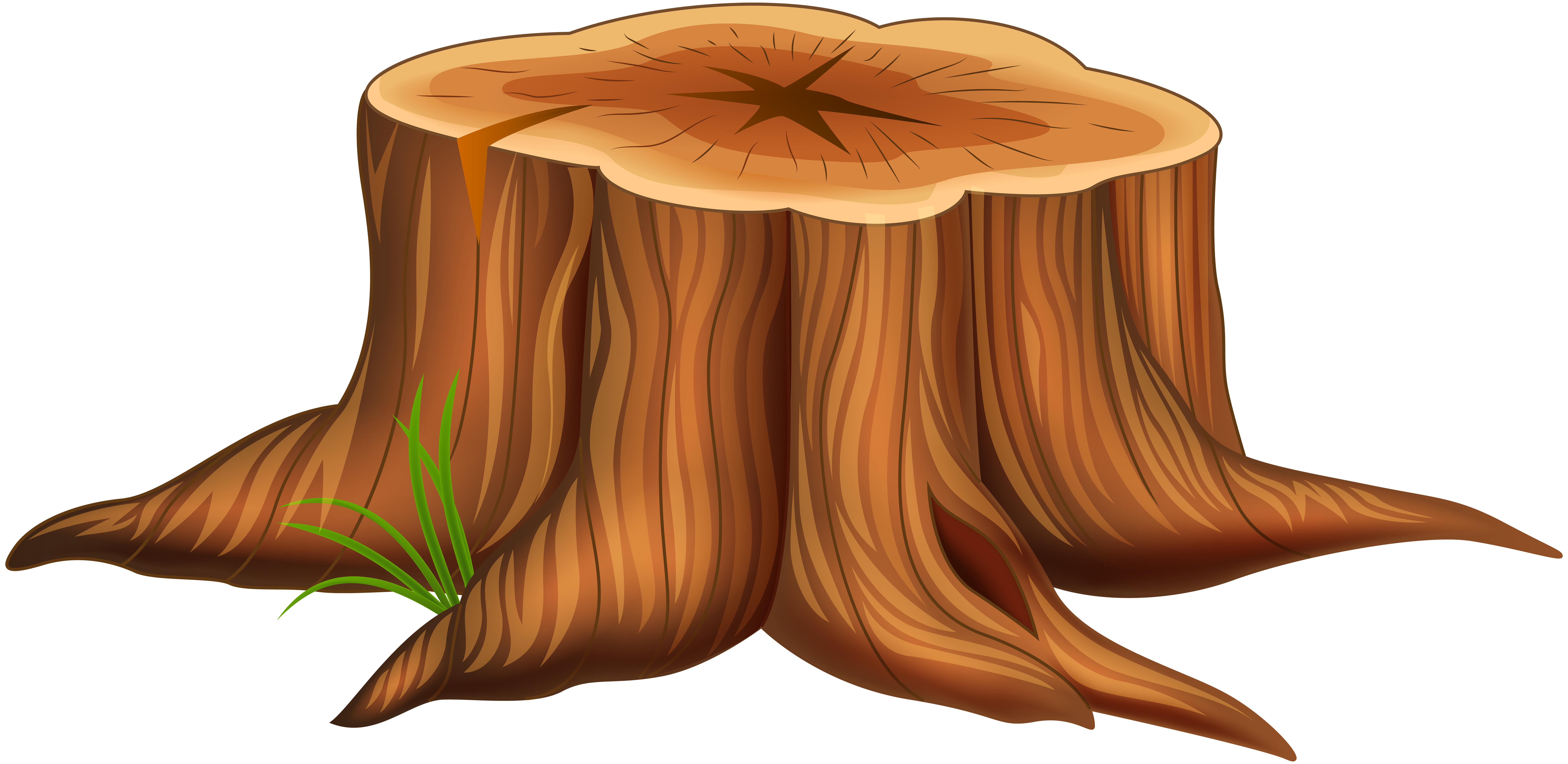 Tree Stump PNG Clip Art Image | Gallery Yopriceville - High-Quality ...