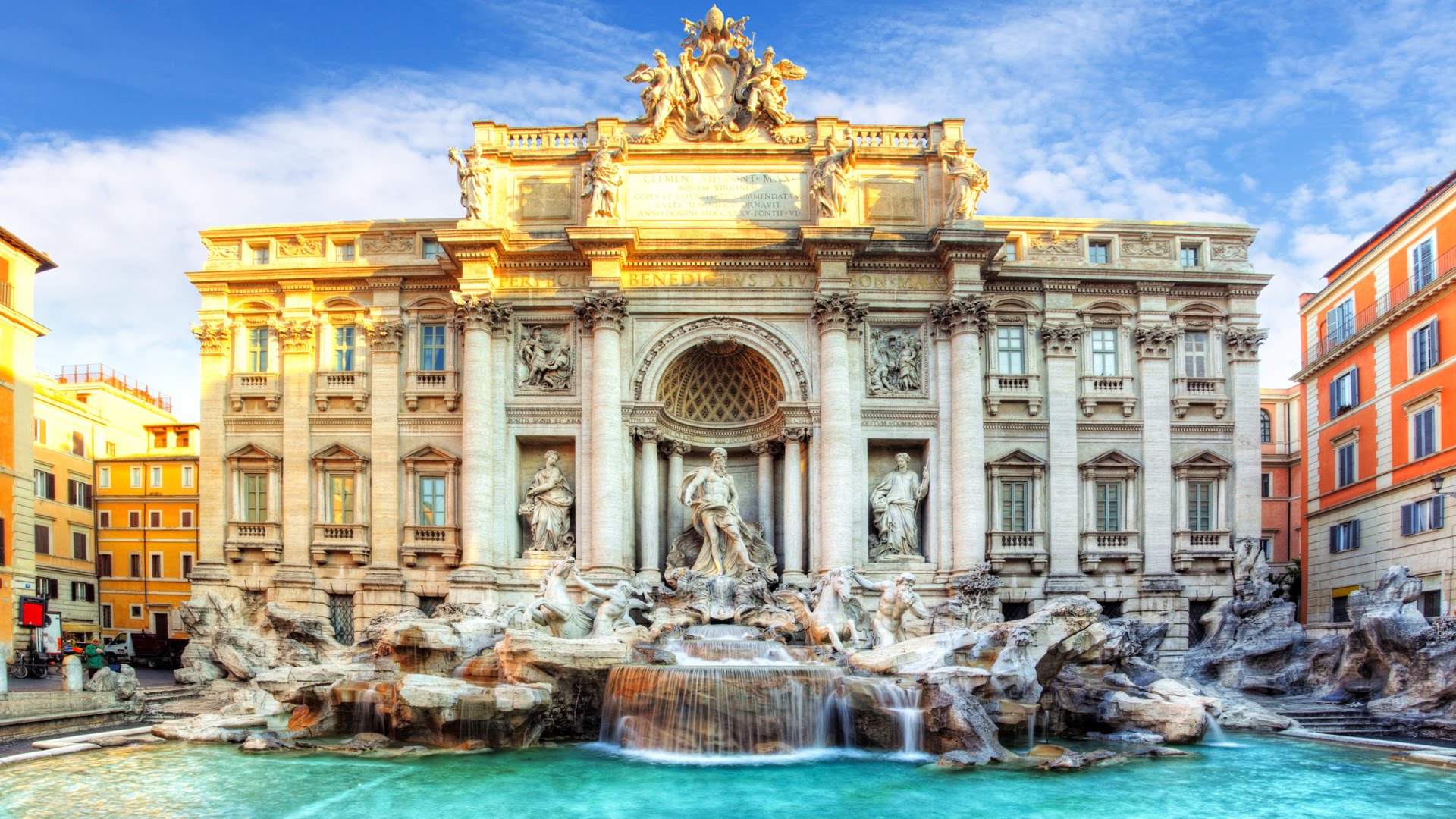 Rome - Trevi Fountain - YouTube