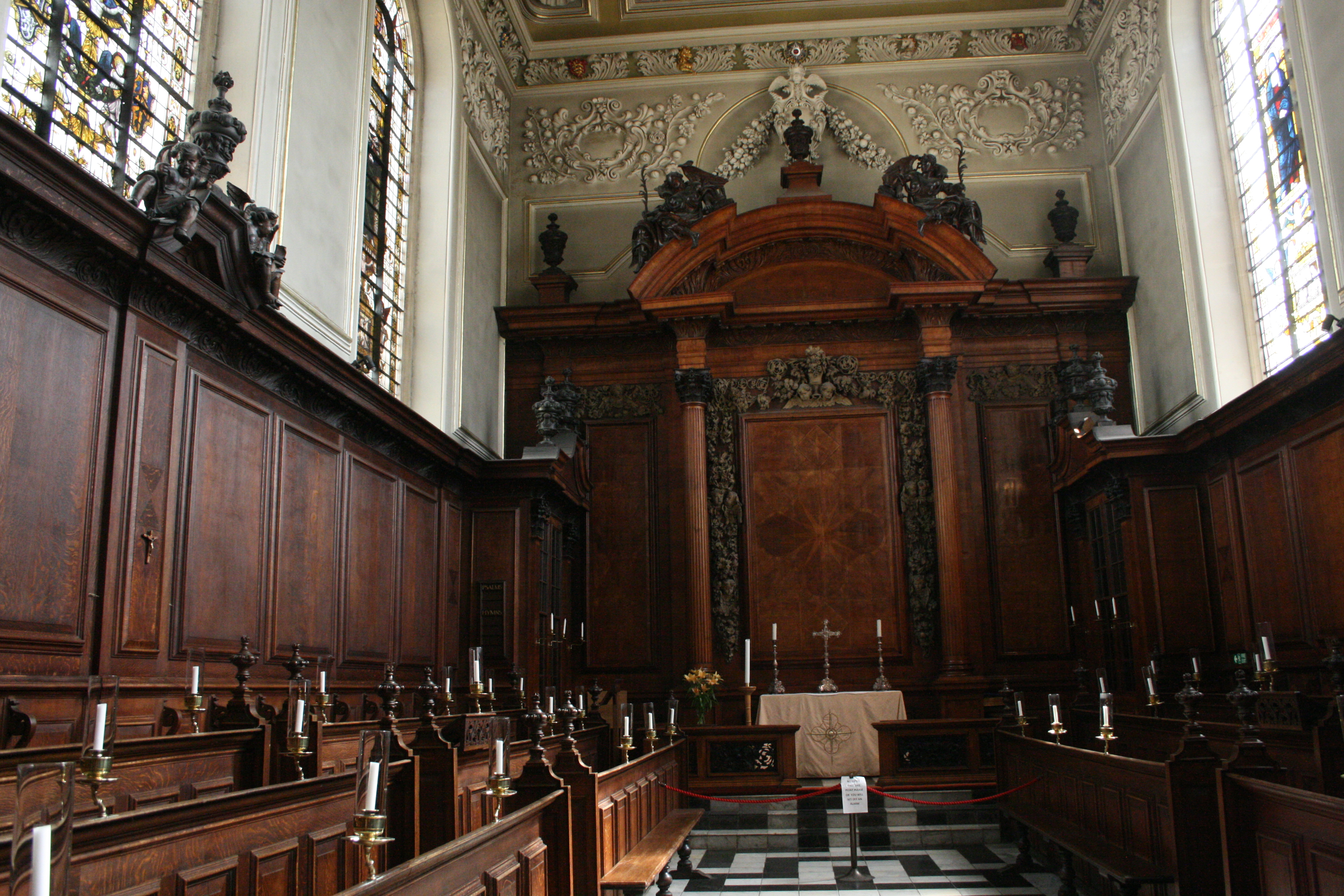 Photo a day, May 5, 2012, Trinity College Chapel, Oxford – Traveling ...