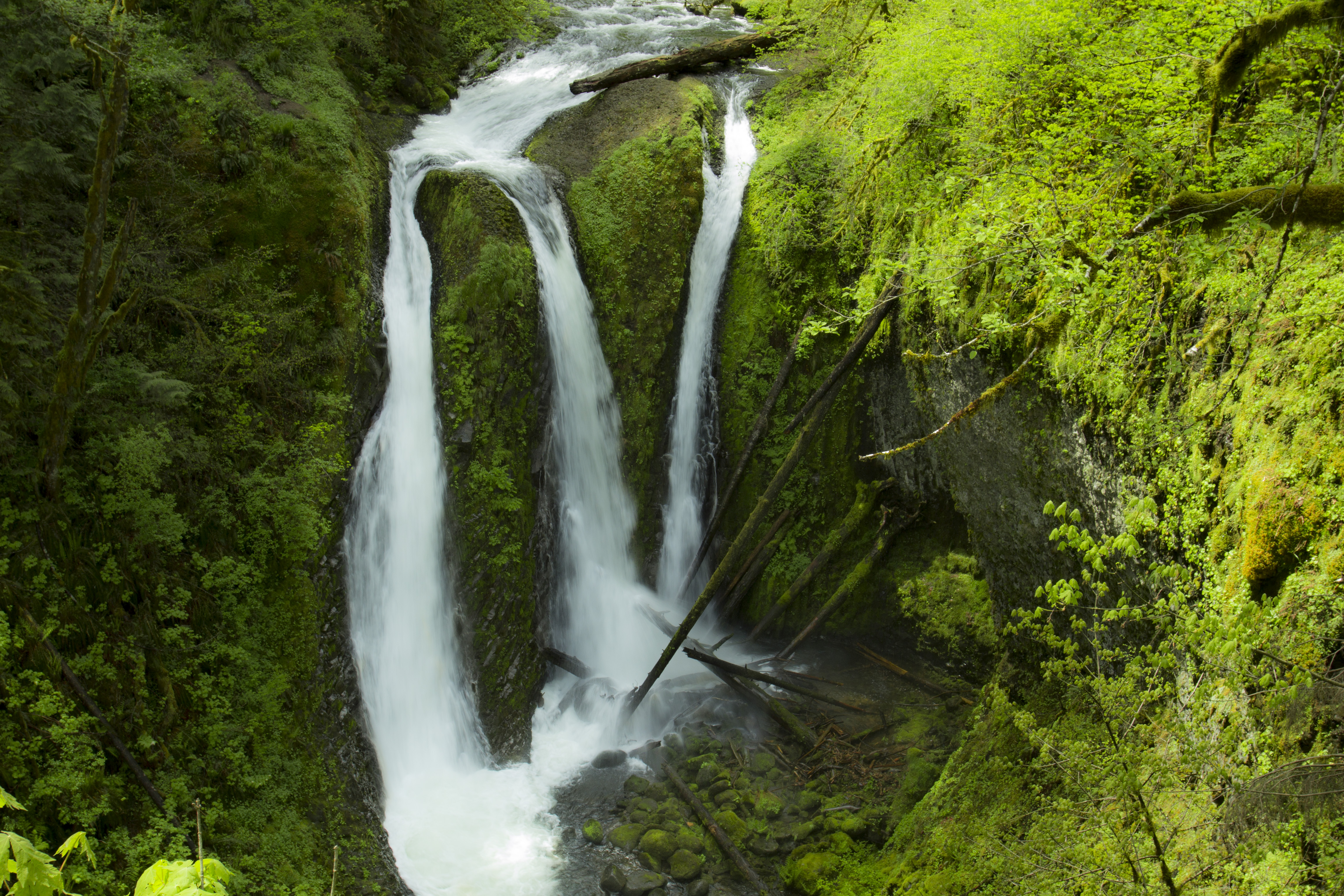 Triple Falls, Oregon, Cliff, Columbia, Creek, Falls, HQ Photo