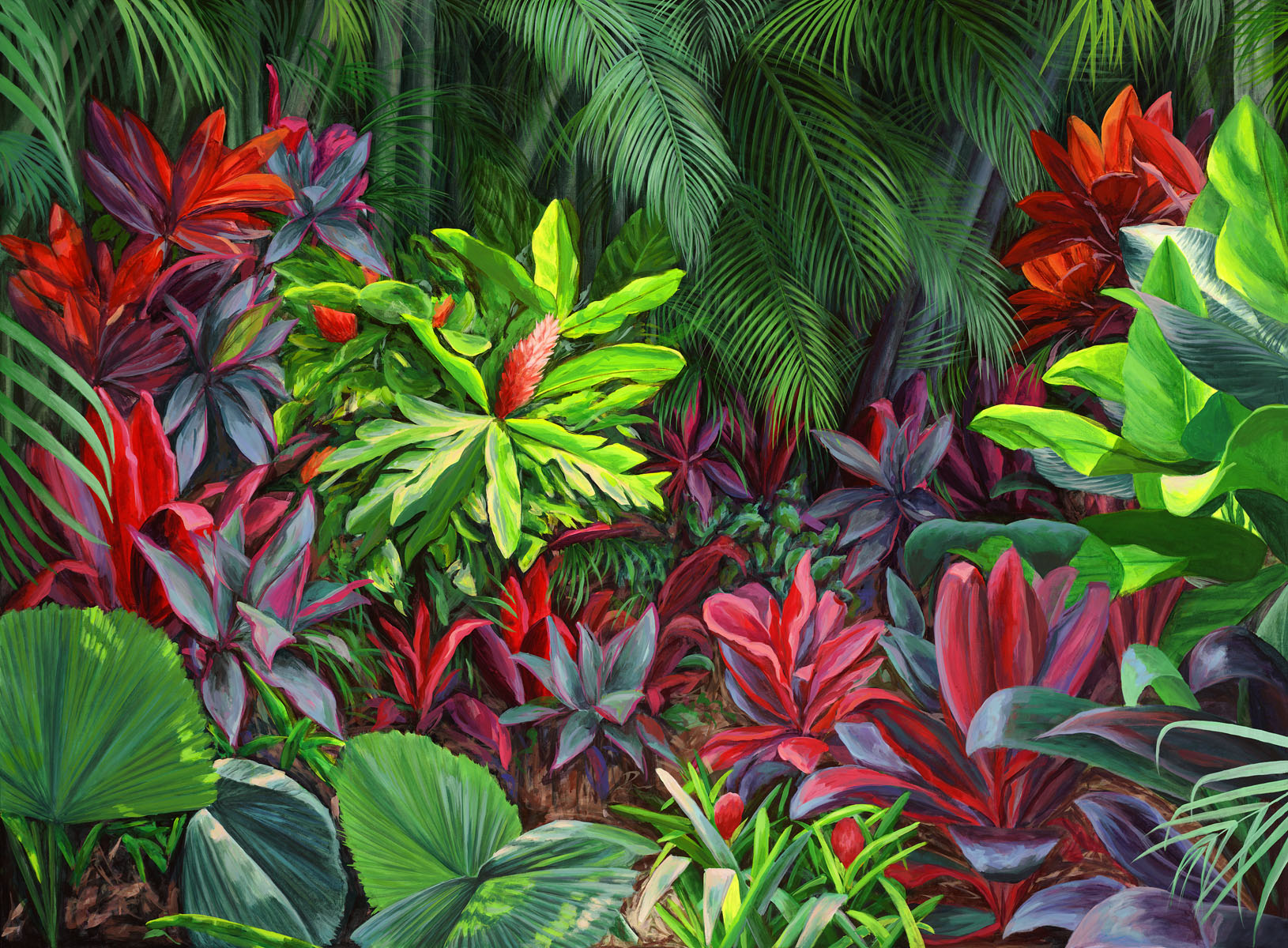 Tropical Foliage II (3) | Ormond Memorial Art Museum and Gardens
