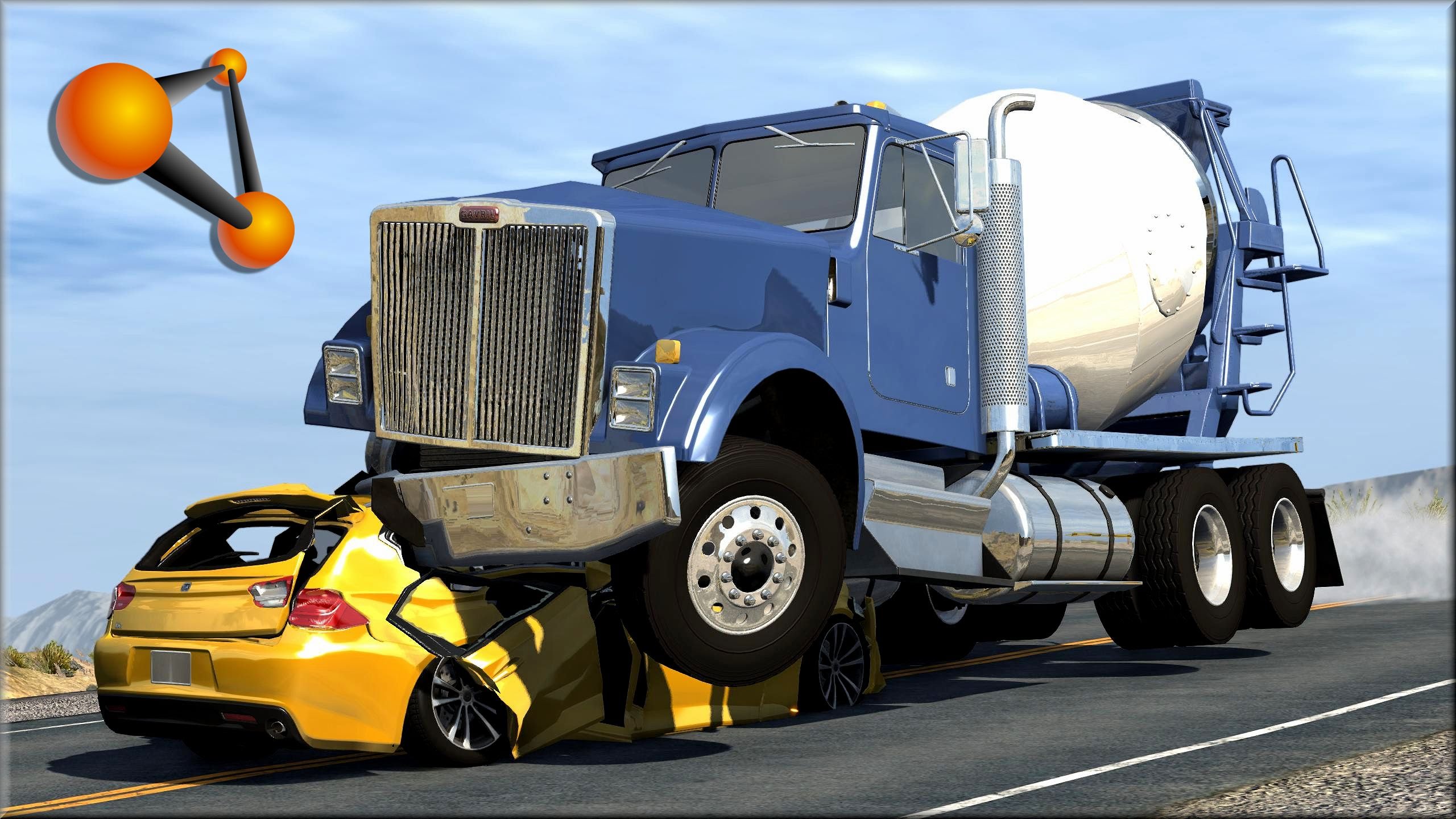 BeamNG.Drive Trucks Vs Cars #5 - YouTube
