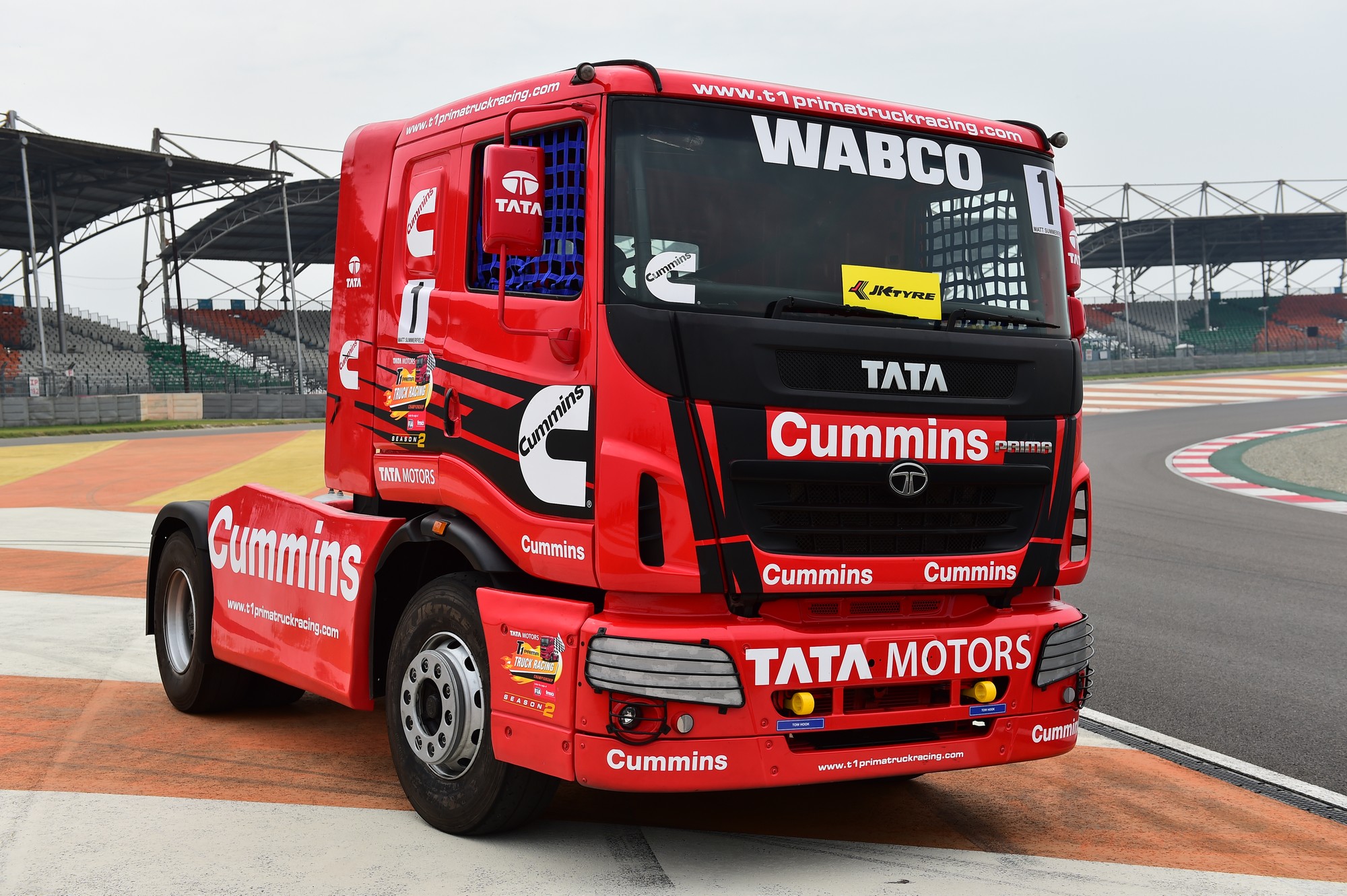 WABCO showcases advanced safety systems at Indian truck race