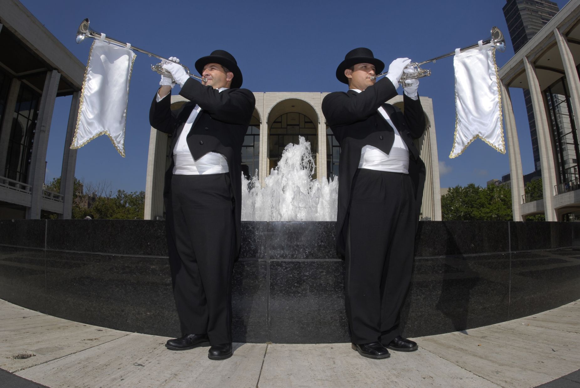 Trumpet Music, Costumed Trumpeters New Jersey Wedding