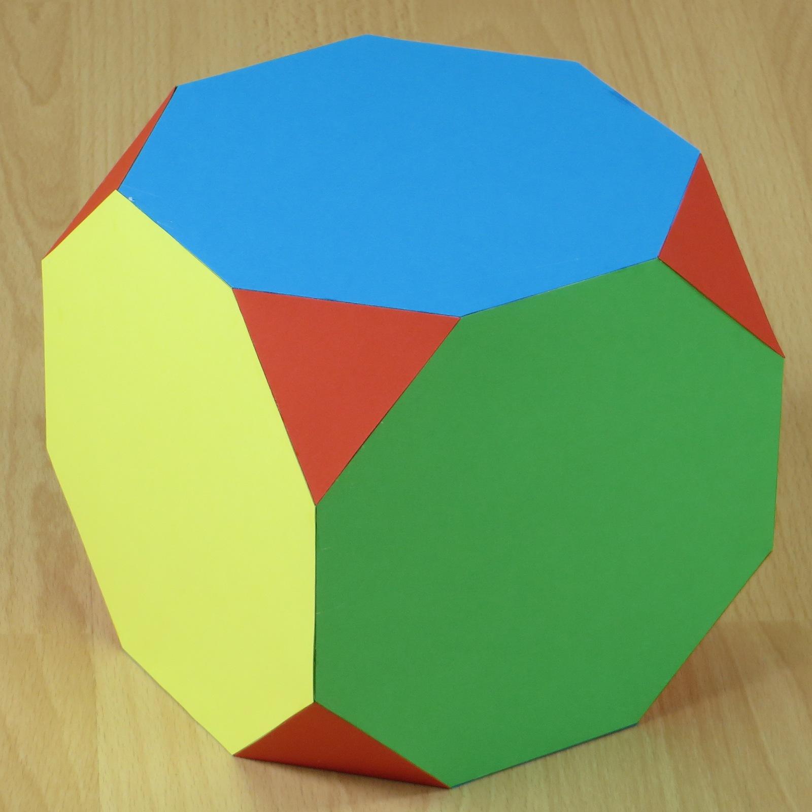 Paper Truncated Cube