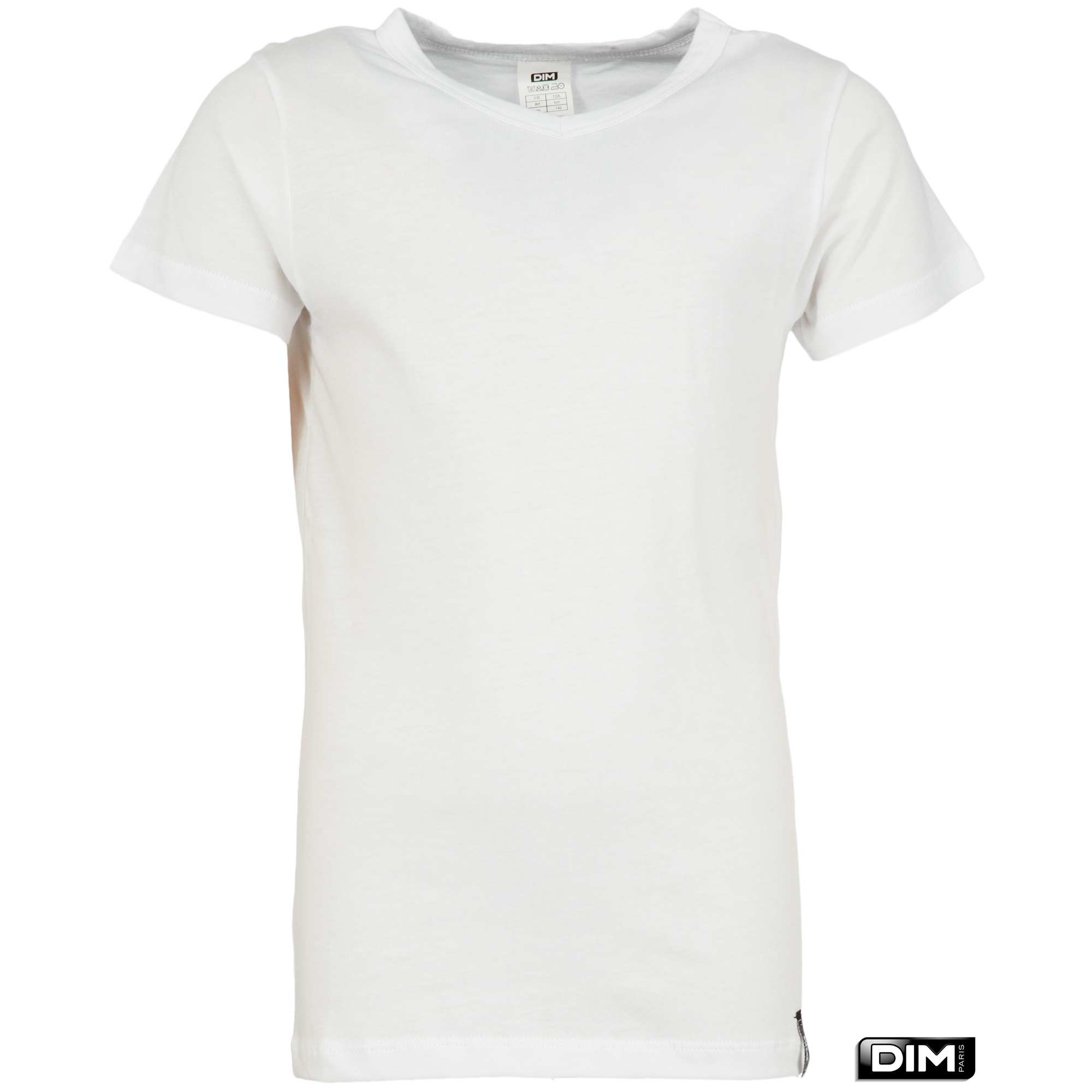 T-shirt 'Dim' Garçon adolescent - blanc - Kiabi - 8,00€