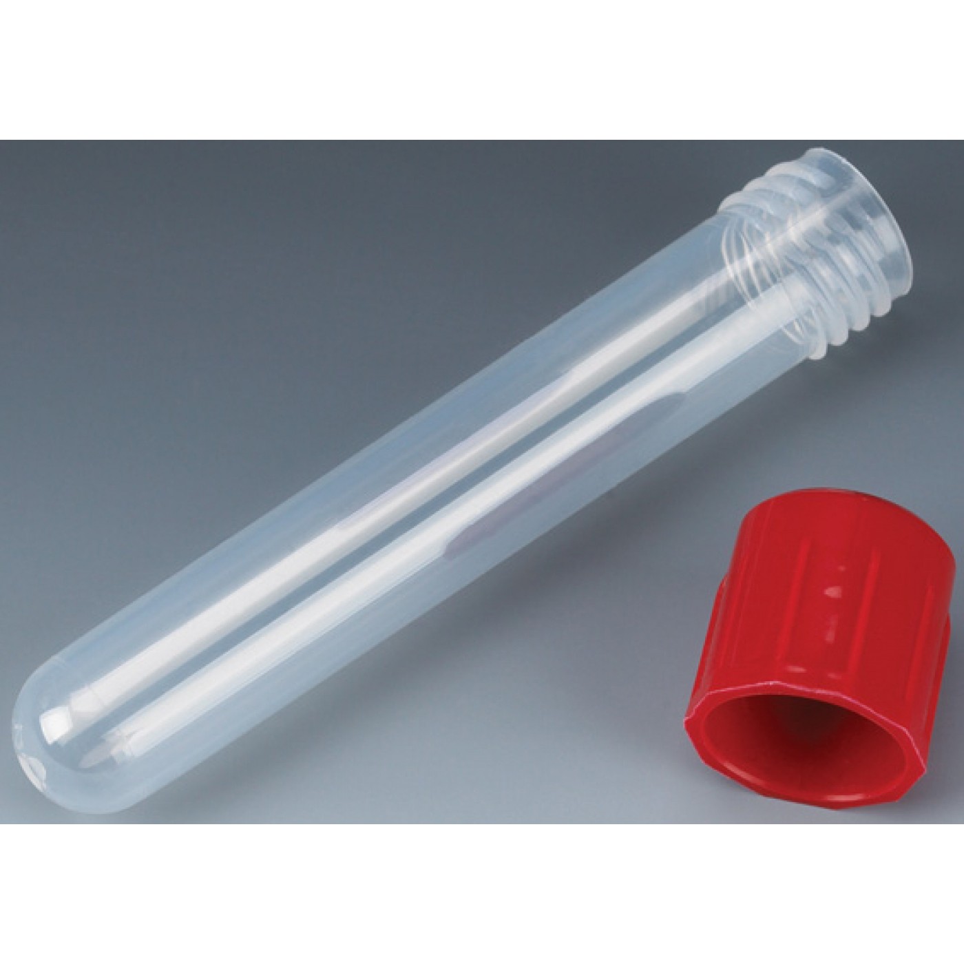 12x75mm Test Tubes Polypropylene 5mL with Attached Screw Caps Globe ...