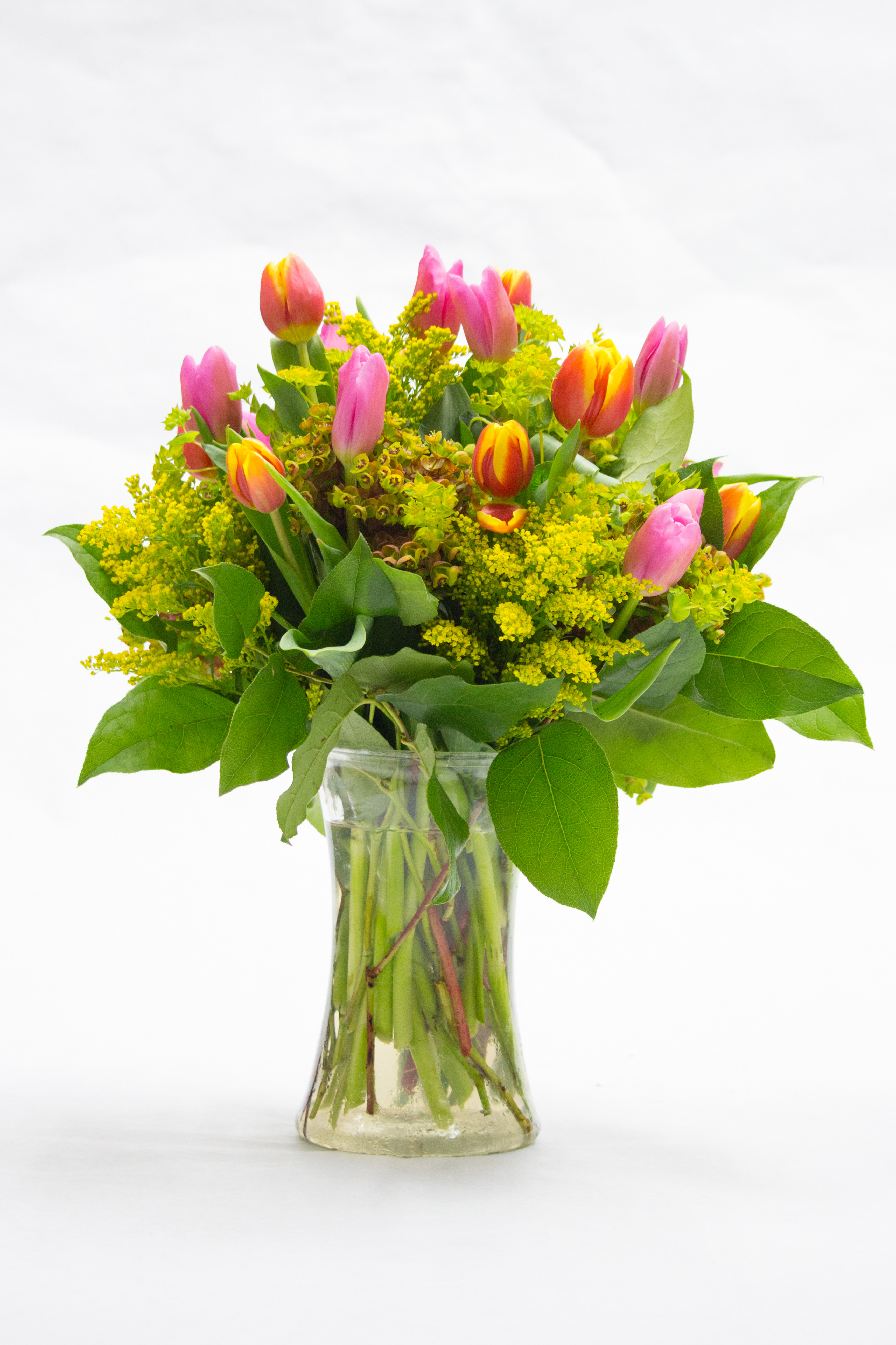 Spring Tulip Vase in Modesto, CA | Fresh Ideas Flower Co