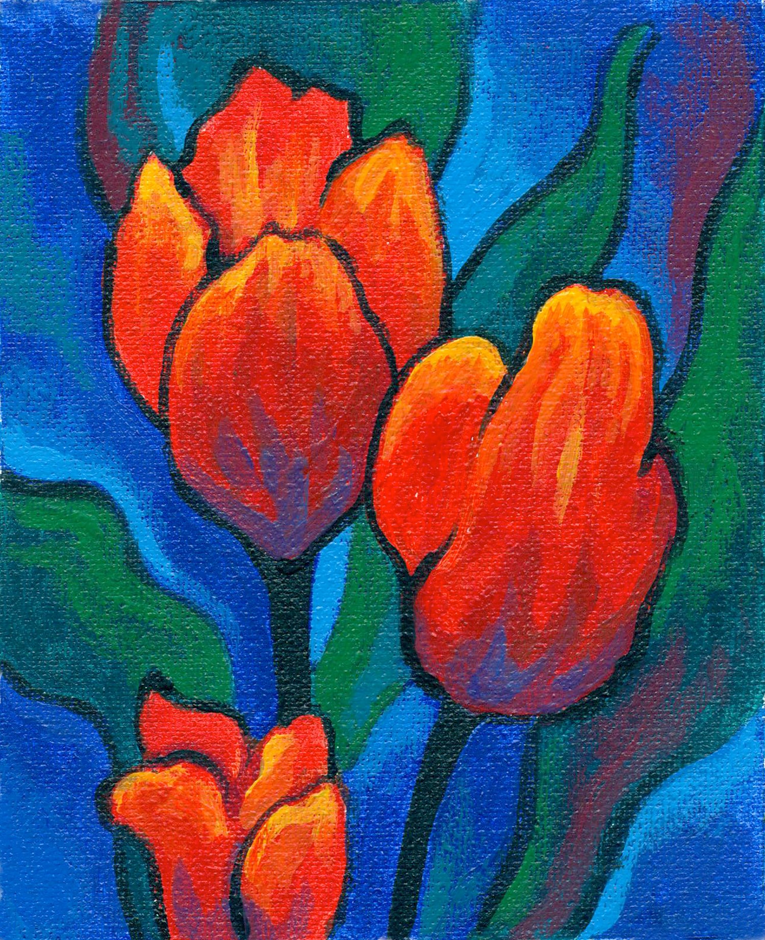 Cocktails and Canvas - Tulips | VisArts