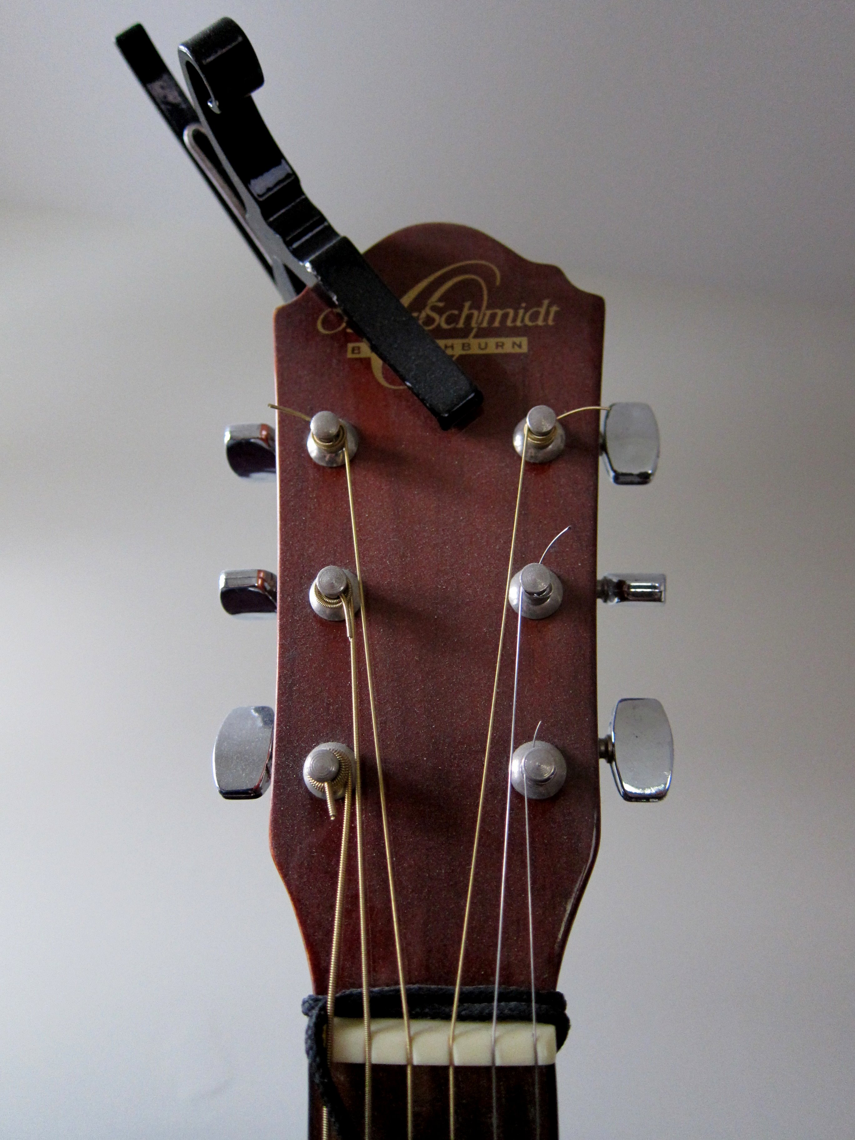 Tuners with a capo photo