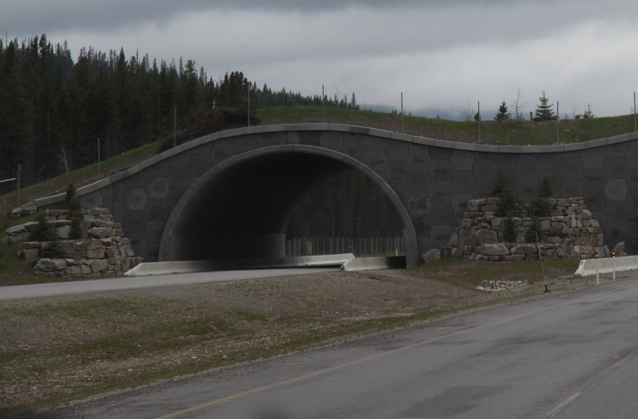 Bridges: Bridge Tunnel Alberta Banff Highway July Trip Bridges ...