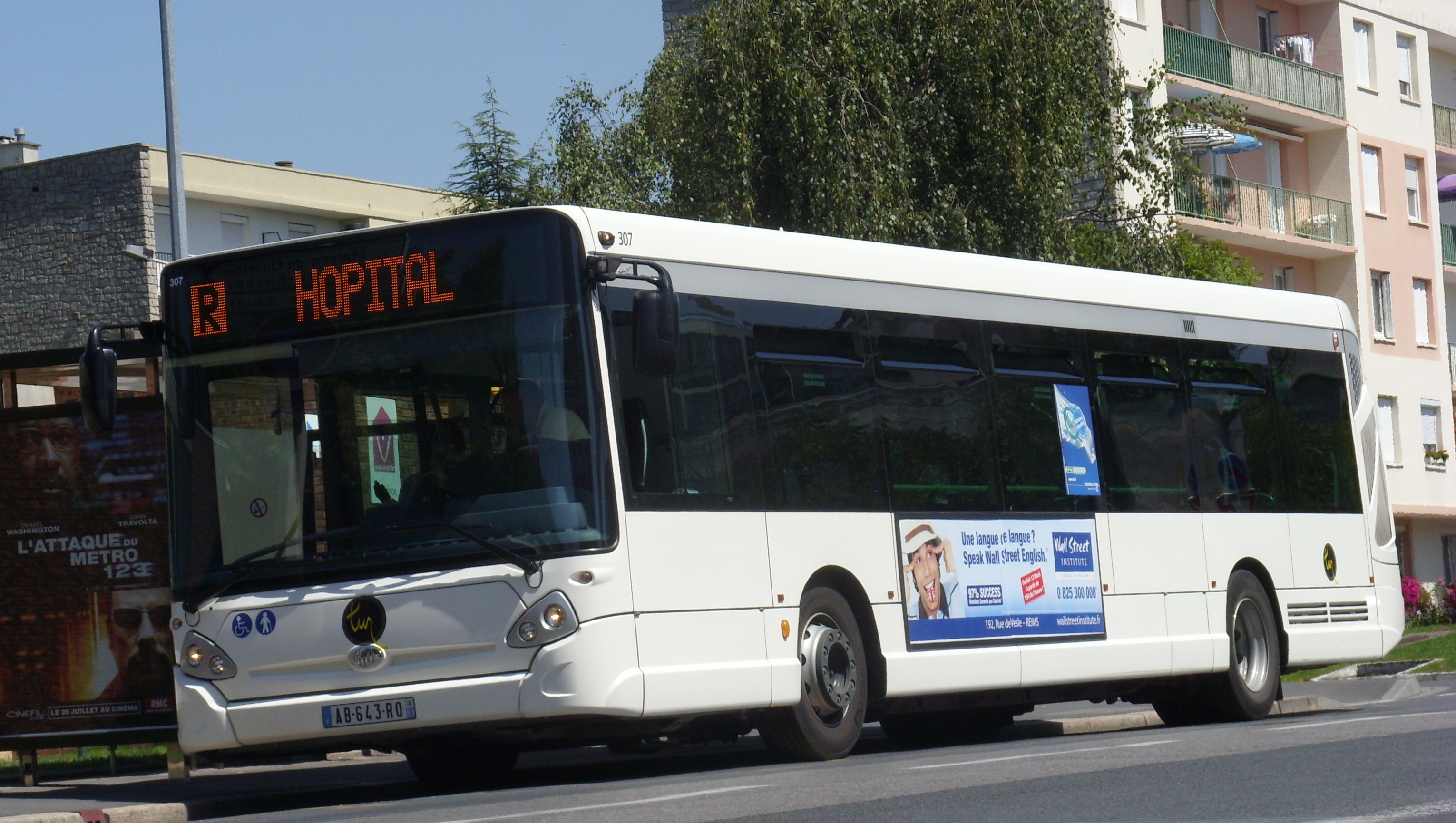 Tur - heuliez bus gx 327 n°307 - ligne r photo