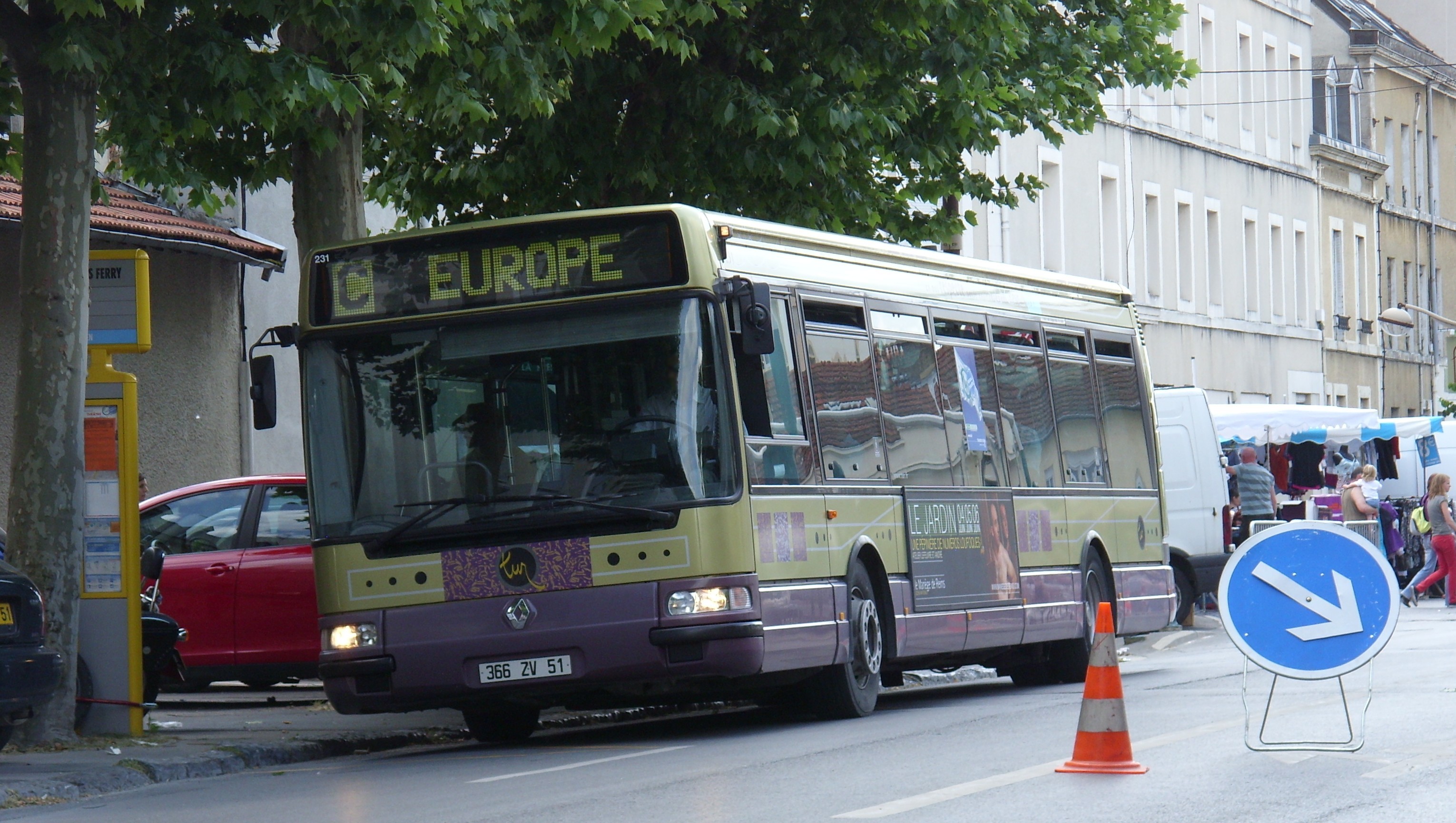 Tur - irisbus agora s n°231 - ligne c photo