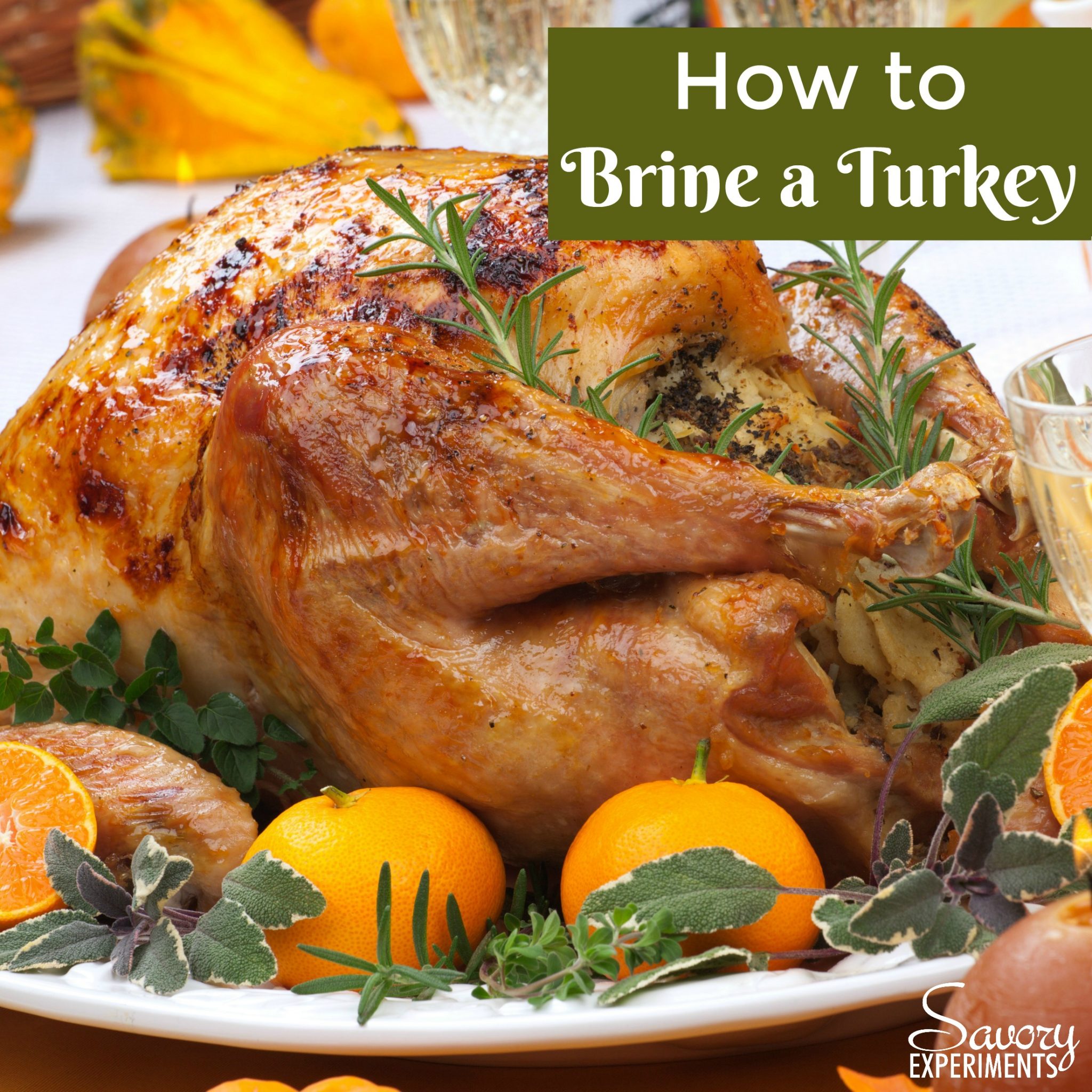 How to Brine a Turkey - Savory Experiments