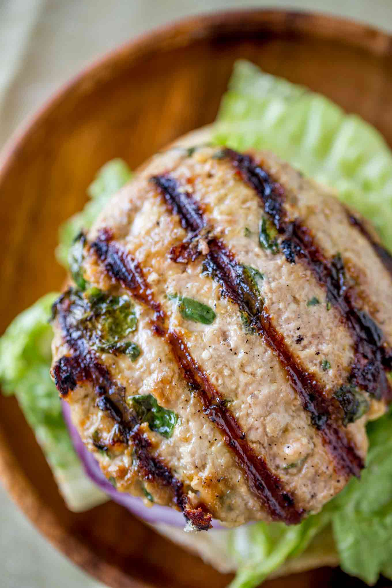Greek Turkey Burgers - Cooking with Points