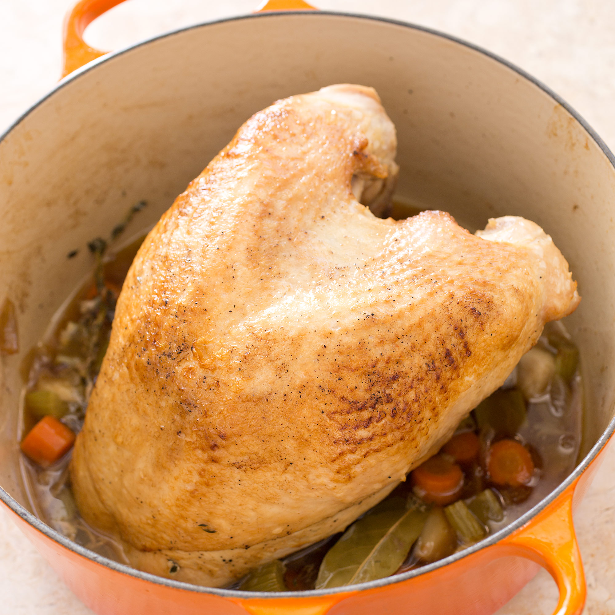 Turkey Breast en Cocotte with Pan Gravy | America's Test Kitchen