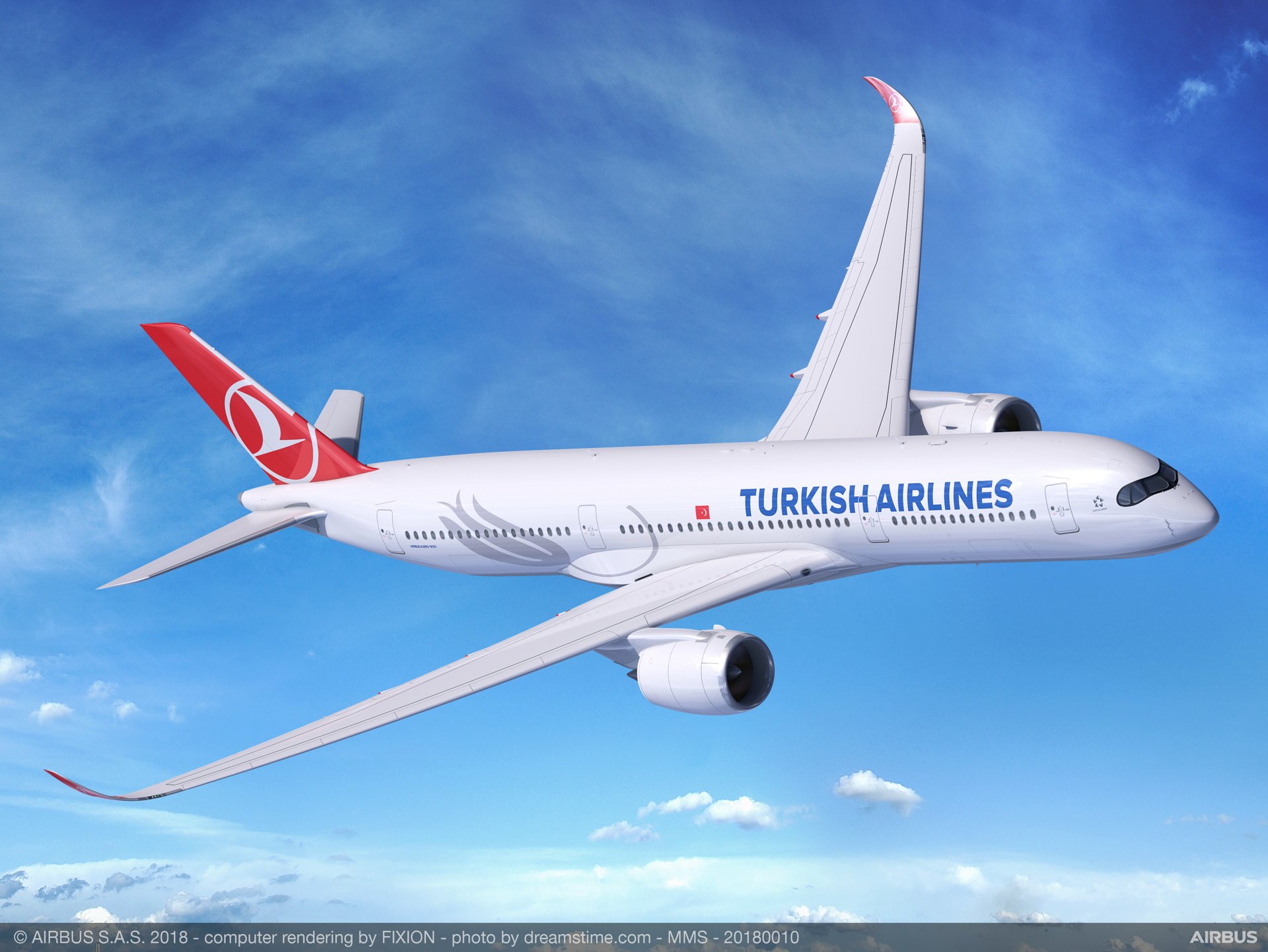 Turkish Airlines selects A350 XWB, lifting its fleet to new heights