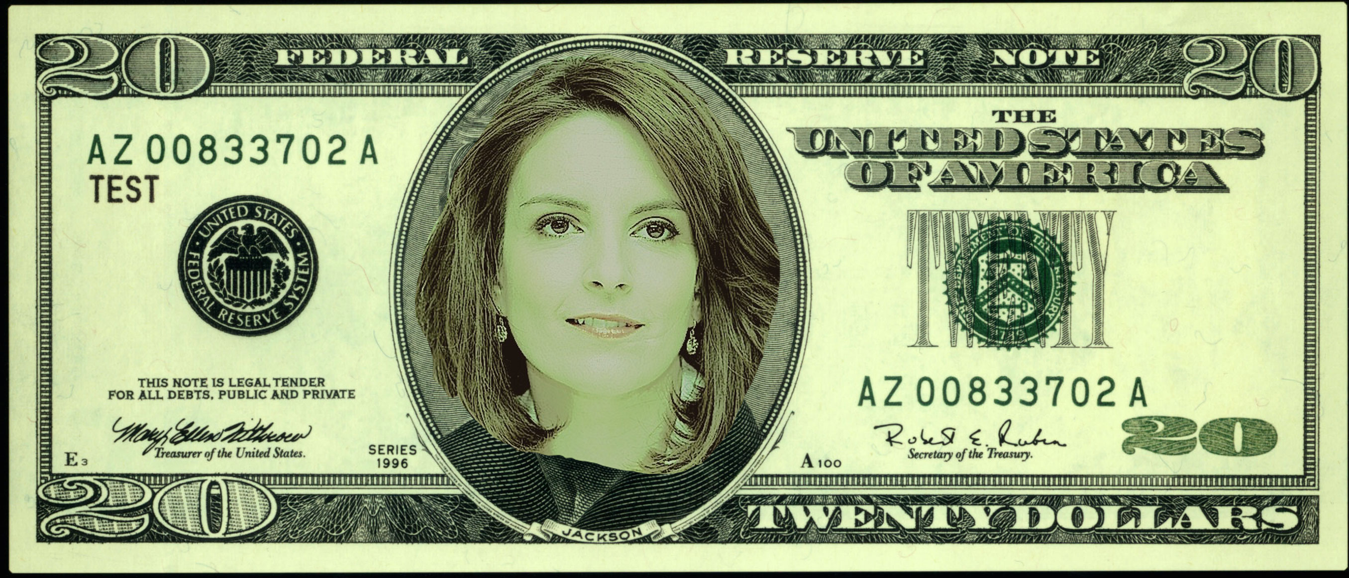 Why Tina Fey Should Be The New Face Of The Twenty-Dollar Bill ...