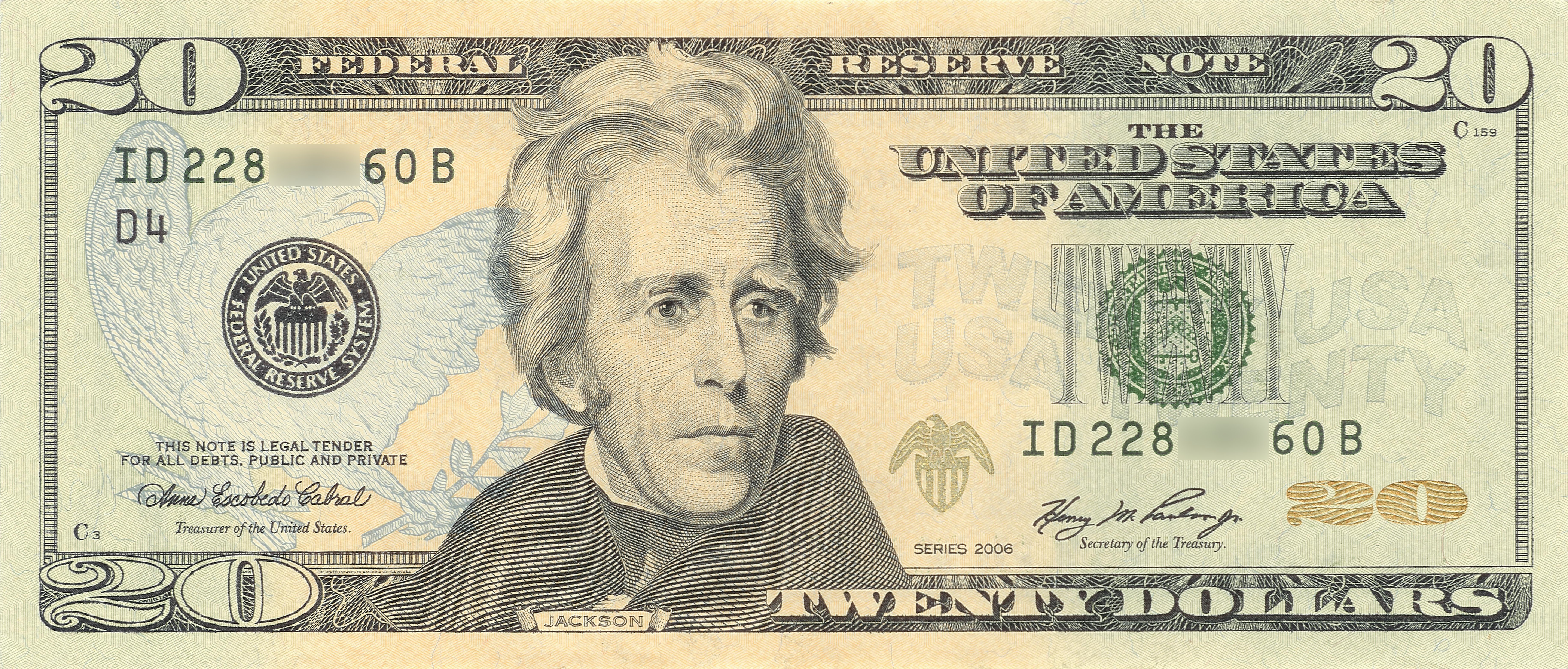 File:US $20 Series 2006 Obverse.jpg - Wikimedia Commons