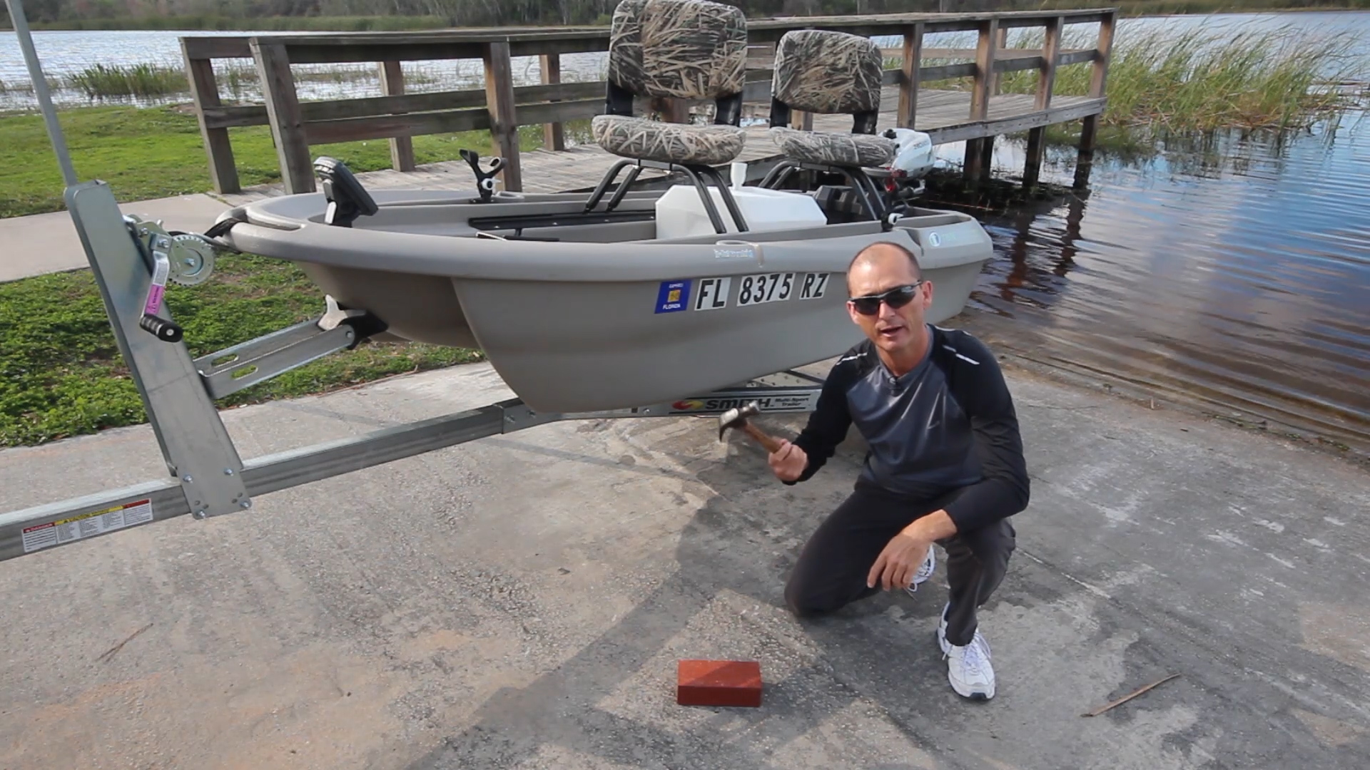 Twin Troller X10 - The Worlds Best Fishing Boat - 2 man small bass ...