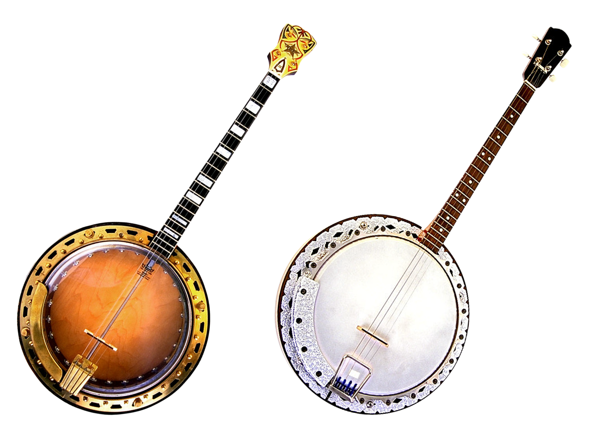 Two banjos photo