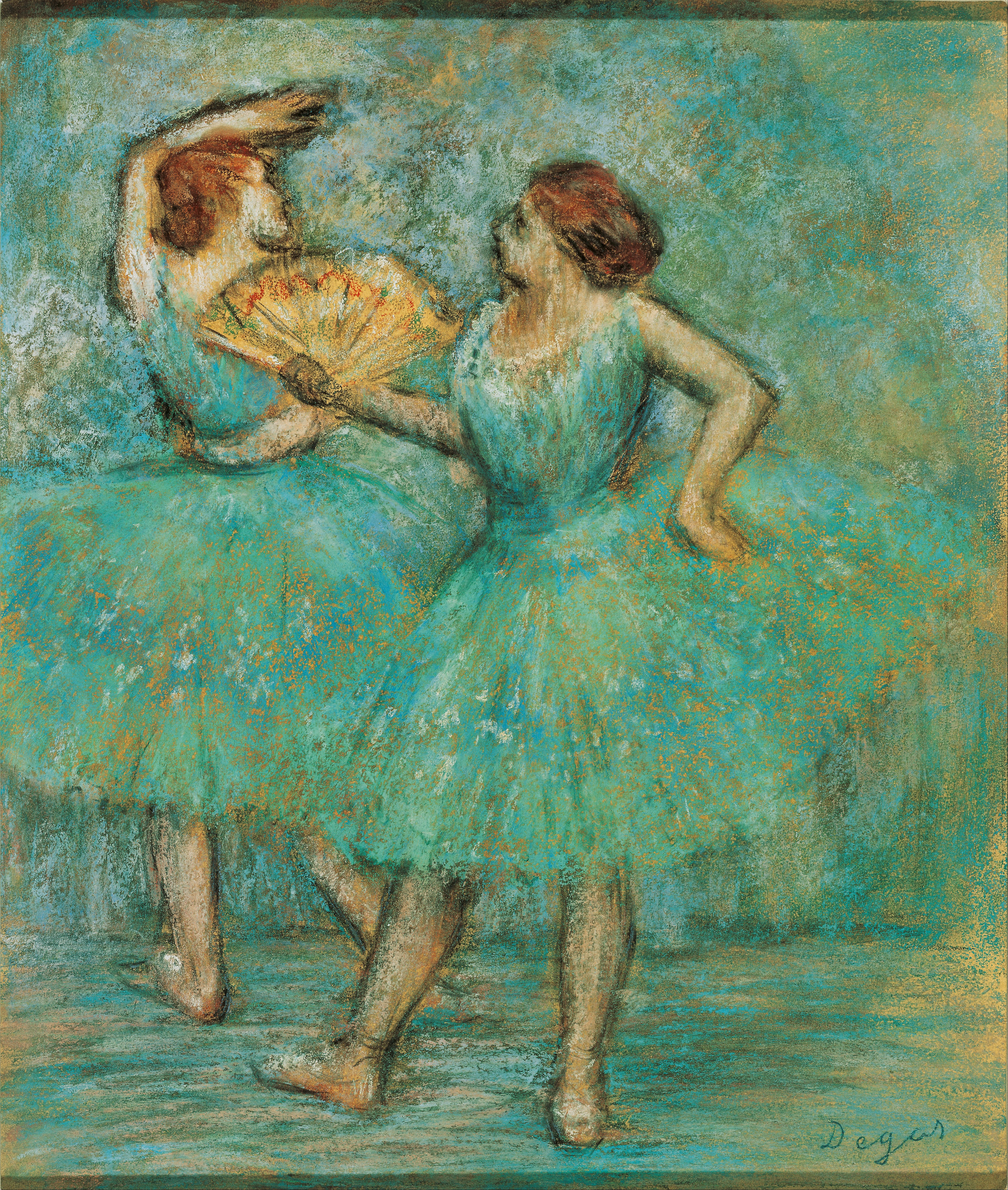 File:Edgar Degas - Two Dancers, c. 1905 - Google Art Project.jpg ...